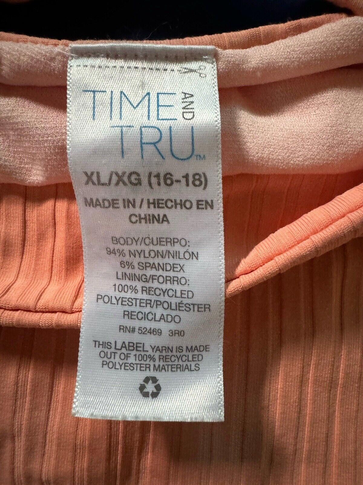 Designer Women’s Peach Colored Bikini Bottom Size XL Size ONE SIZE - 3 Thumbnail