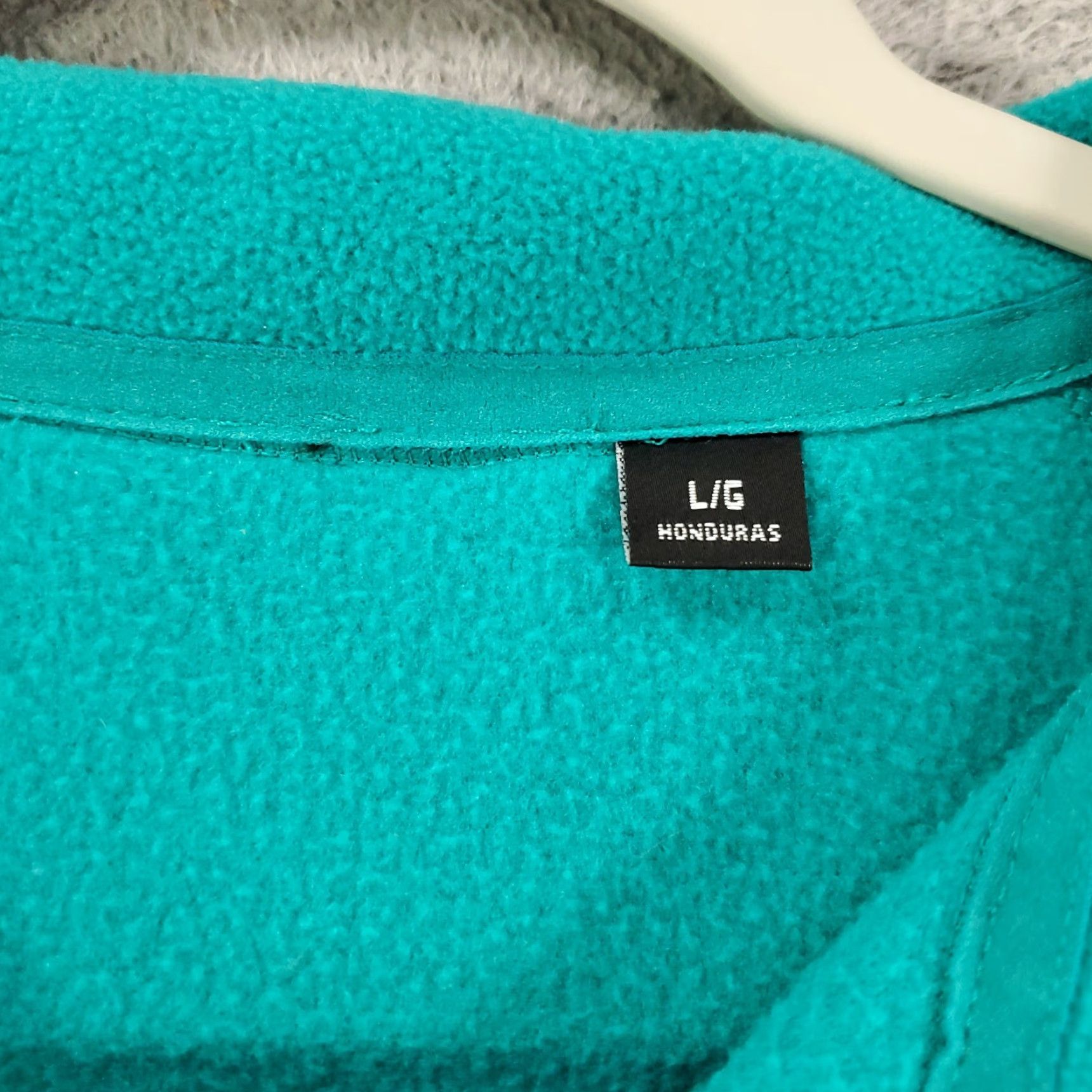 Altea VINTAGE Polartec Pullover Womens L Teal Blue Green 1/4 Zip Fleece Sweater Jacket Size L / US 10 / IT 46 - 5 Thumbnail