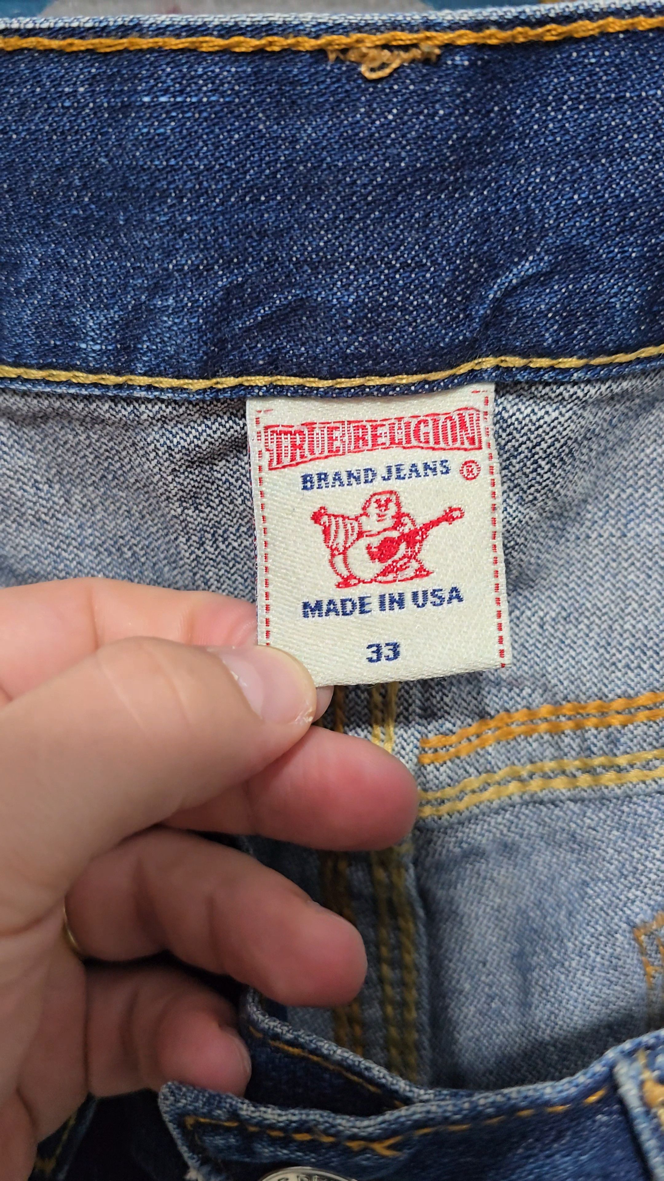 True Religion TRUE True Religion VINTAGE ,Bobby QT jeans w33 made in USA Size US 33 - 11 Thumbnail