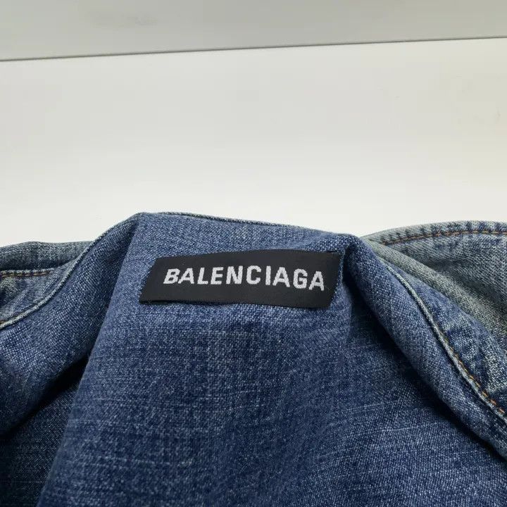 Balenciaga Balenciaga Solid Color Button-Up Long Sleeve Shirt 0079-250 Size US M / EU 48-50 / 2 - 4 Thumbnail