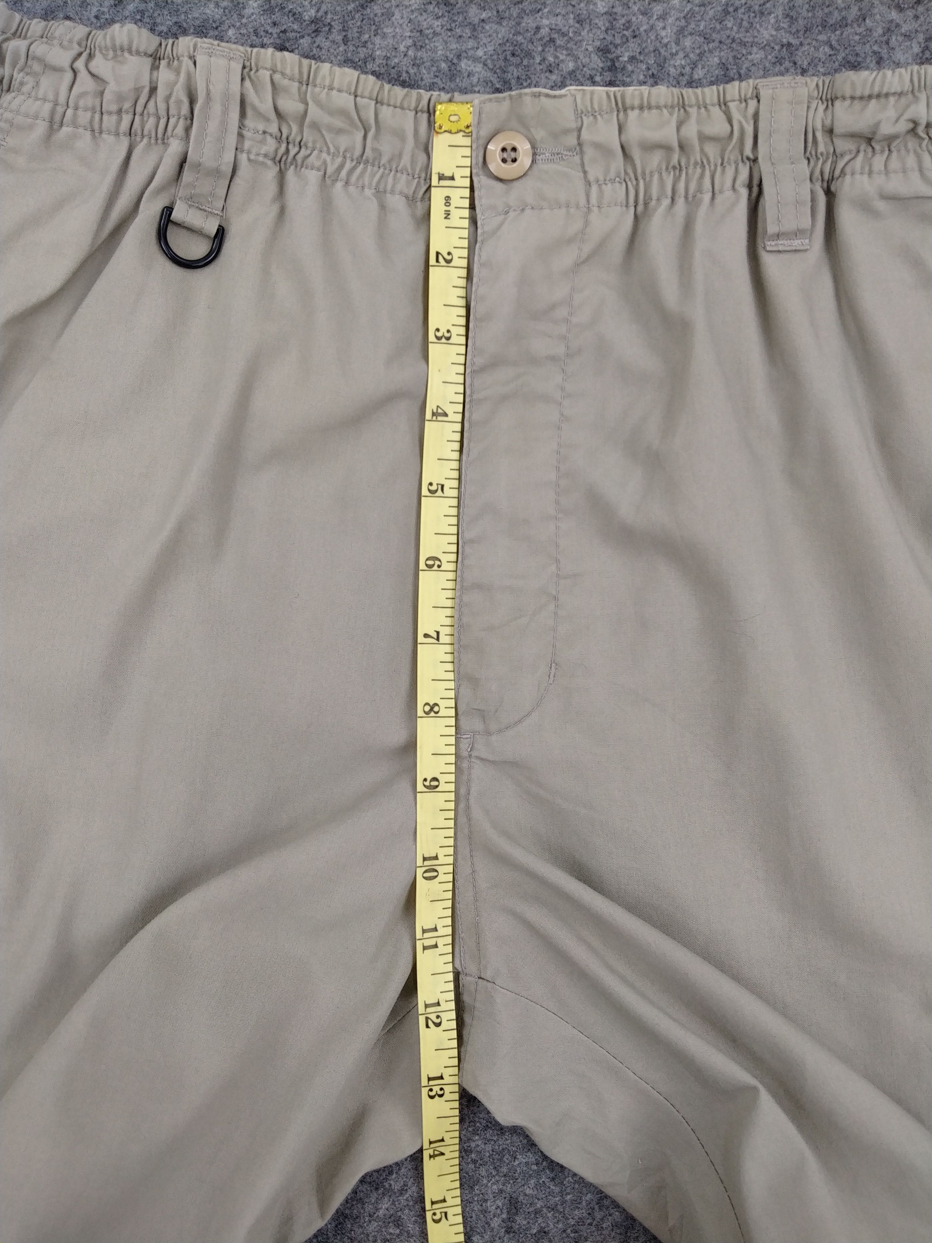 Japanese Brand Elastic/Drawstring Waist Japanese Brand Cargo 29x26 -CP061 Size US 29 - 5 Thumbnail