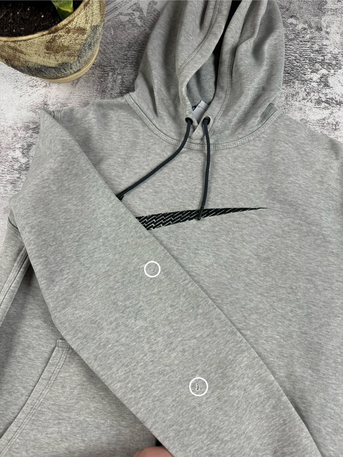 Nike Nike 90S Center Swoosh Logo Sport Sweatshirt Y2K Hoodie Size US M / EU 48-50 / 2 - 10 Thumbnail