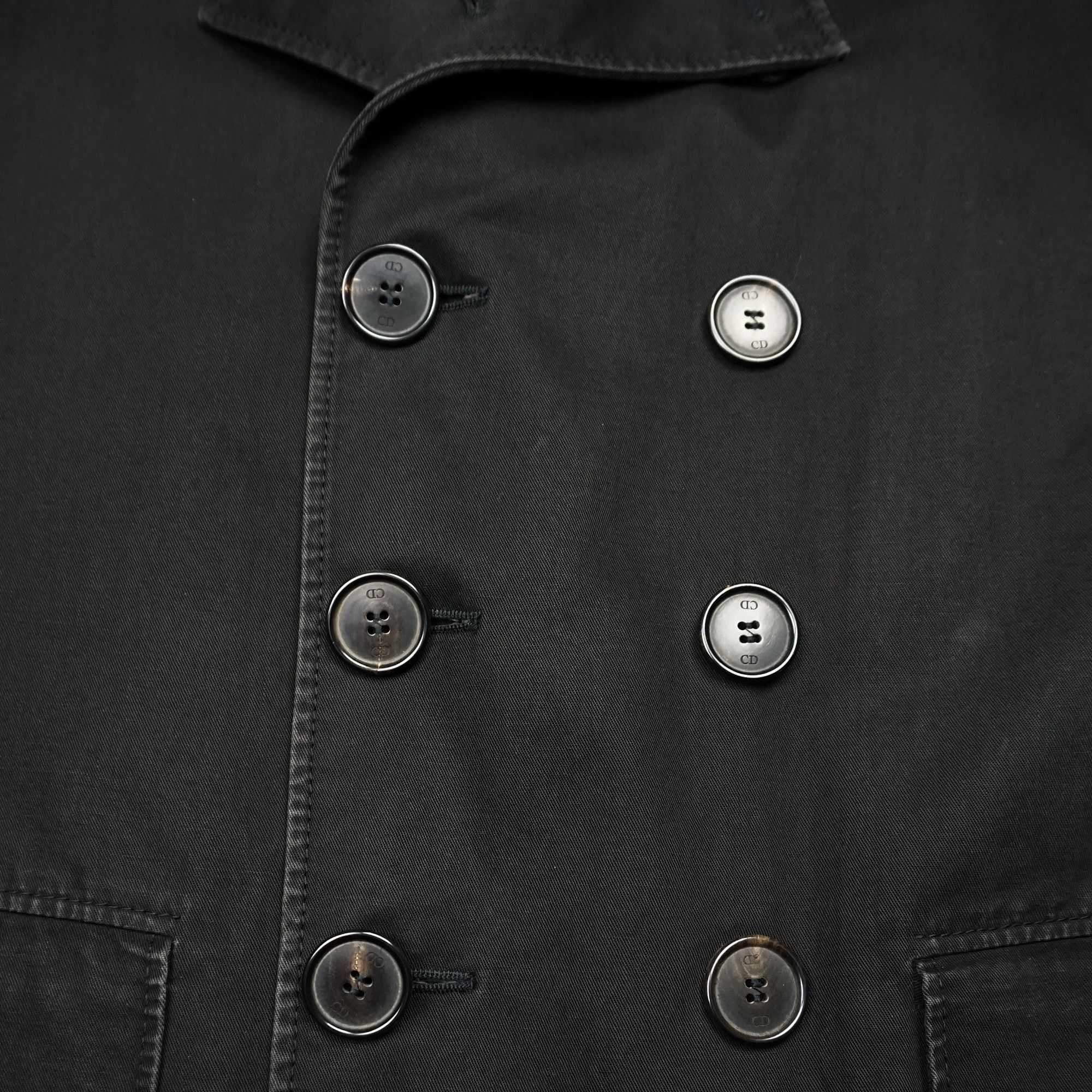 Dior Dior Homme AW04 "VOTC" Double Breasted Coat Size US M / EU 48-50 / 2 - 2 Thumbnail
