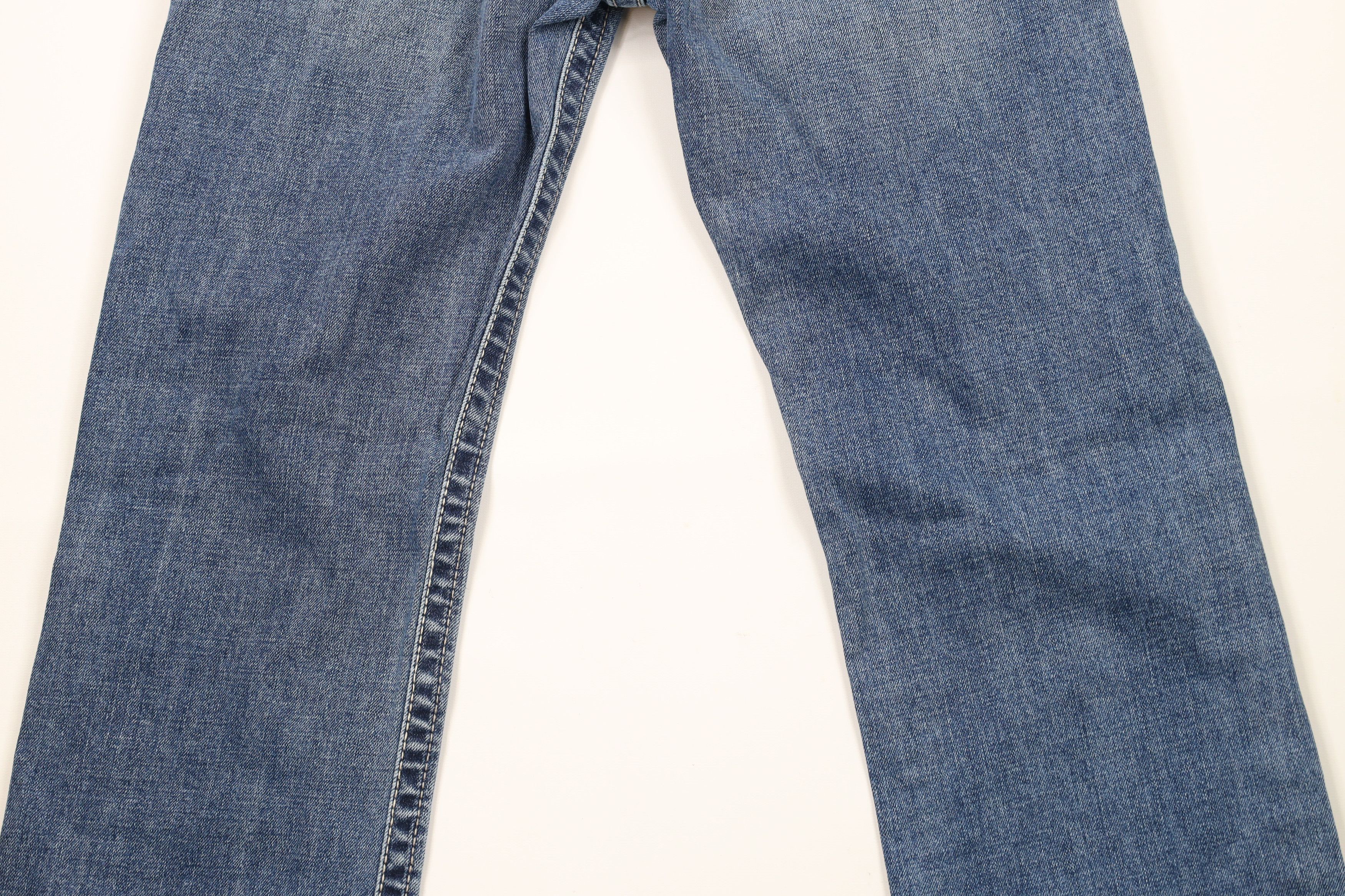 Ariat × Vintage Ariat Thick Stitch M7 Slim Fit Straight Leg Denim Jeans Blue Size US 30 / EU 46 - 13 Thumbnail
