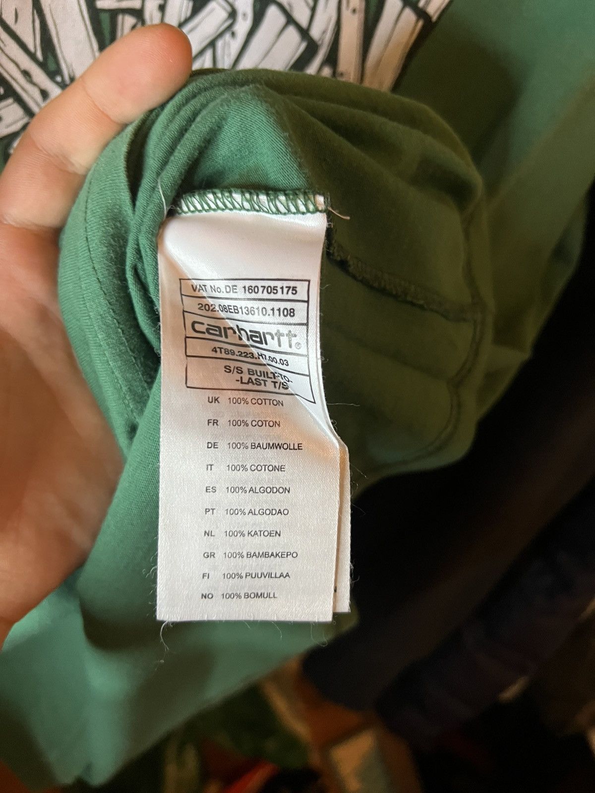 Carhartt Carhartt vintage t-shirt Size US M / EU 48-50 / 2 - 5 Thumbnail