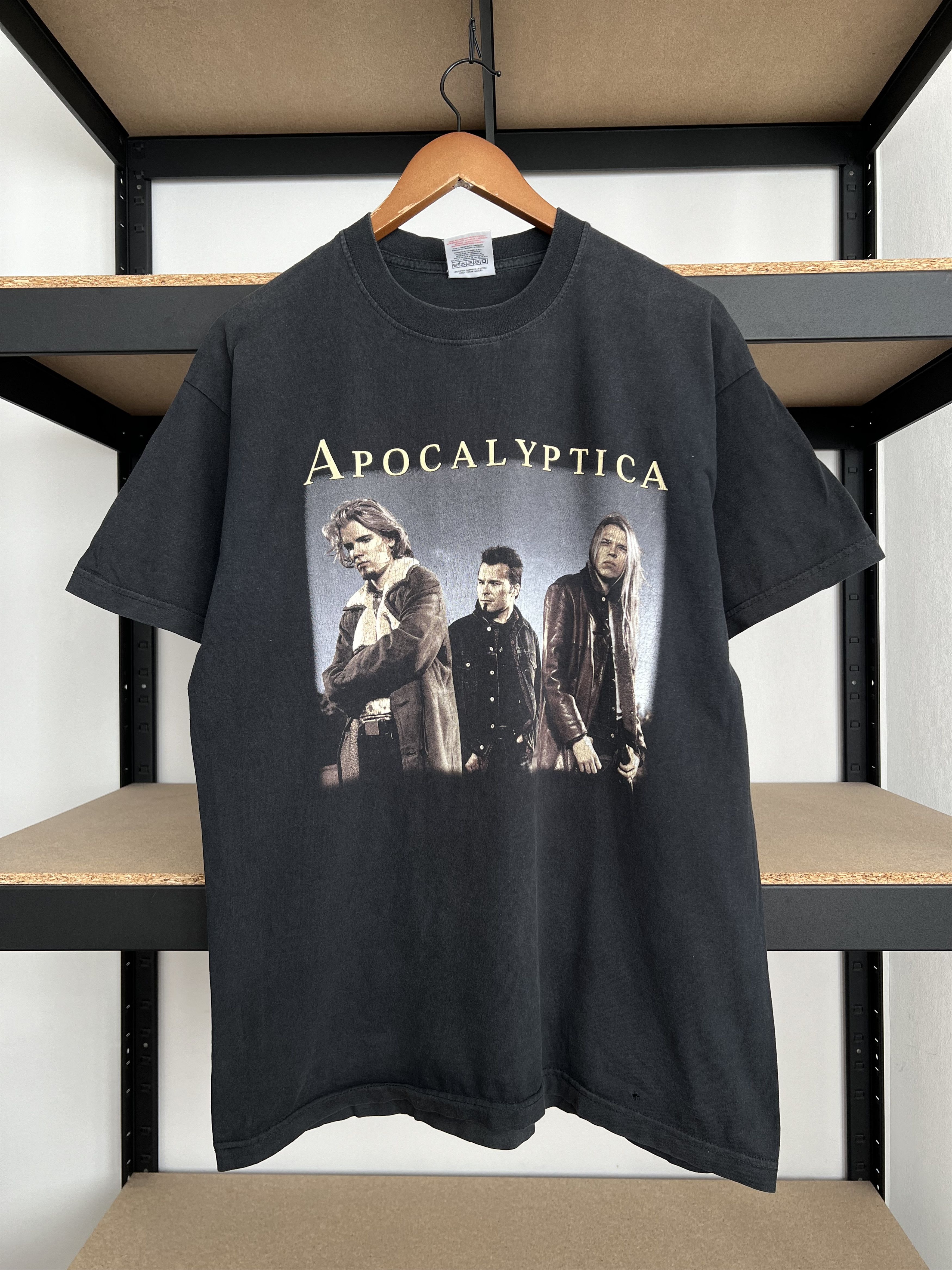 Band Tees Vintage 2003 Apocalyptica Reflection Tour Girl Black T-shirt Size US L / EU 52-54 / 3 - 1 Thumbnail