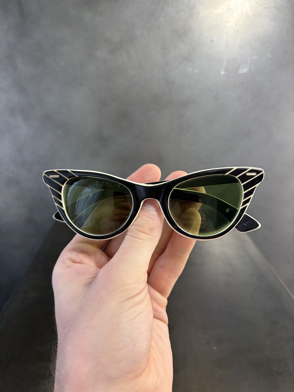 American Optical × Polaroid × Vintage 1950s Cool-Ray Polaroid 80 Sunglasses 1940s American Optical Size ONE SIZE - 2 Thumbnail