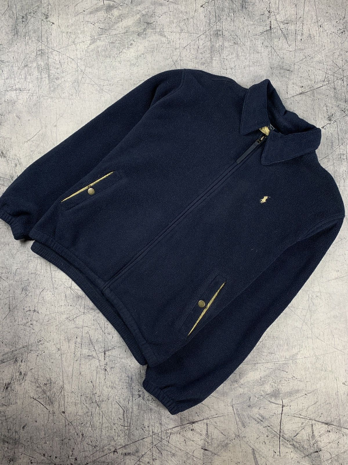 Polo Ralph Lauren Vintage Polo Ralph Lauren Fleece Jacket Size XL Full Zip 90s Size US XL / EU 56 / 4 - 1 Thumbnail