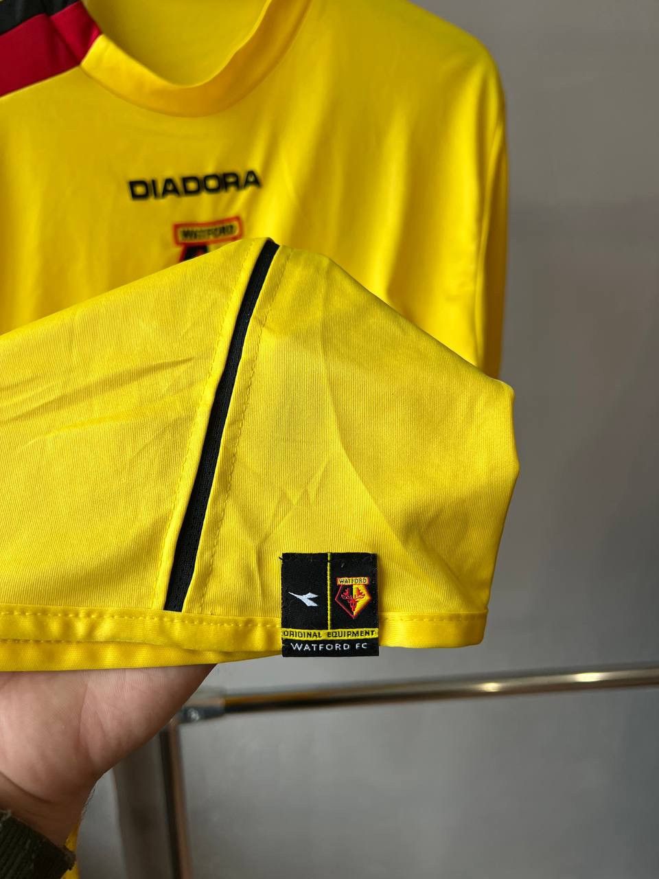 Diadora 2006/07 WATFORD FC HOME SOCCER JERSEY FOOTBALL SHIRT DIADORA Size US L / EU 52-54 / 3 - 10 Thumbnail