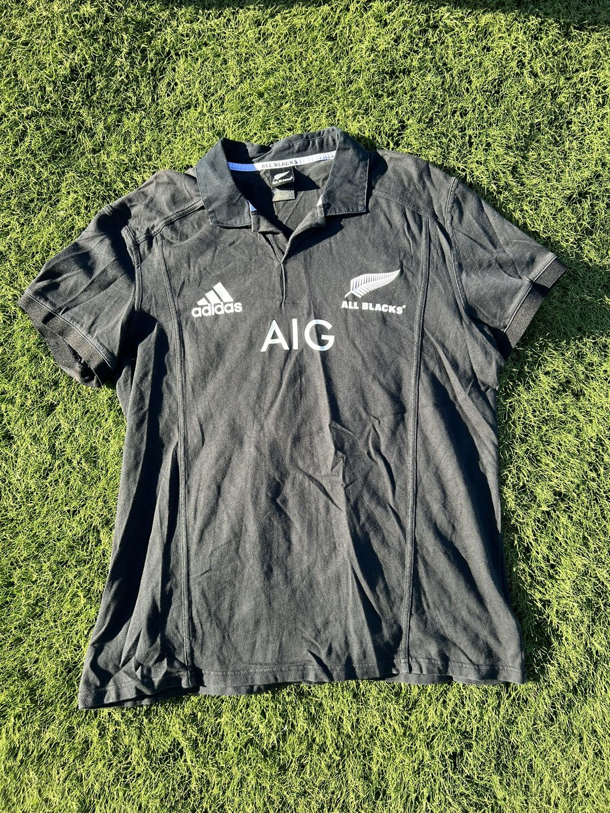 Adidas × All Blacks All black adidas polo Size US XL / EU 56 / 4 - 1 Thumbnail