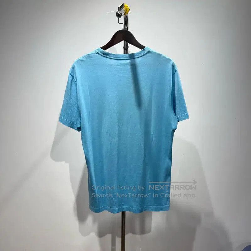 Versace Versace Men's Blue Graphic T-Shirt . Size US L / EU 52-54 / 3 - 2 Thumbnail