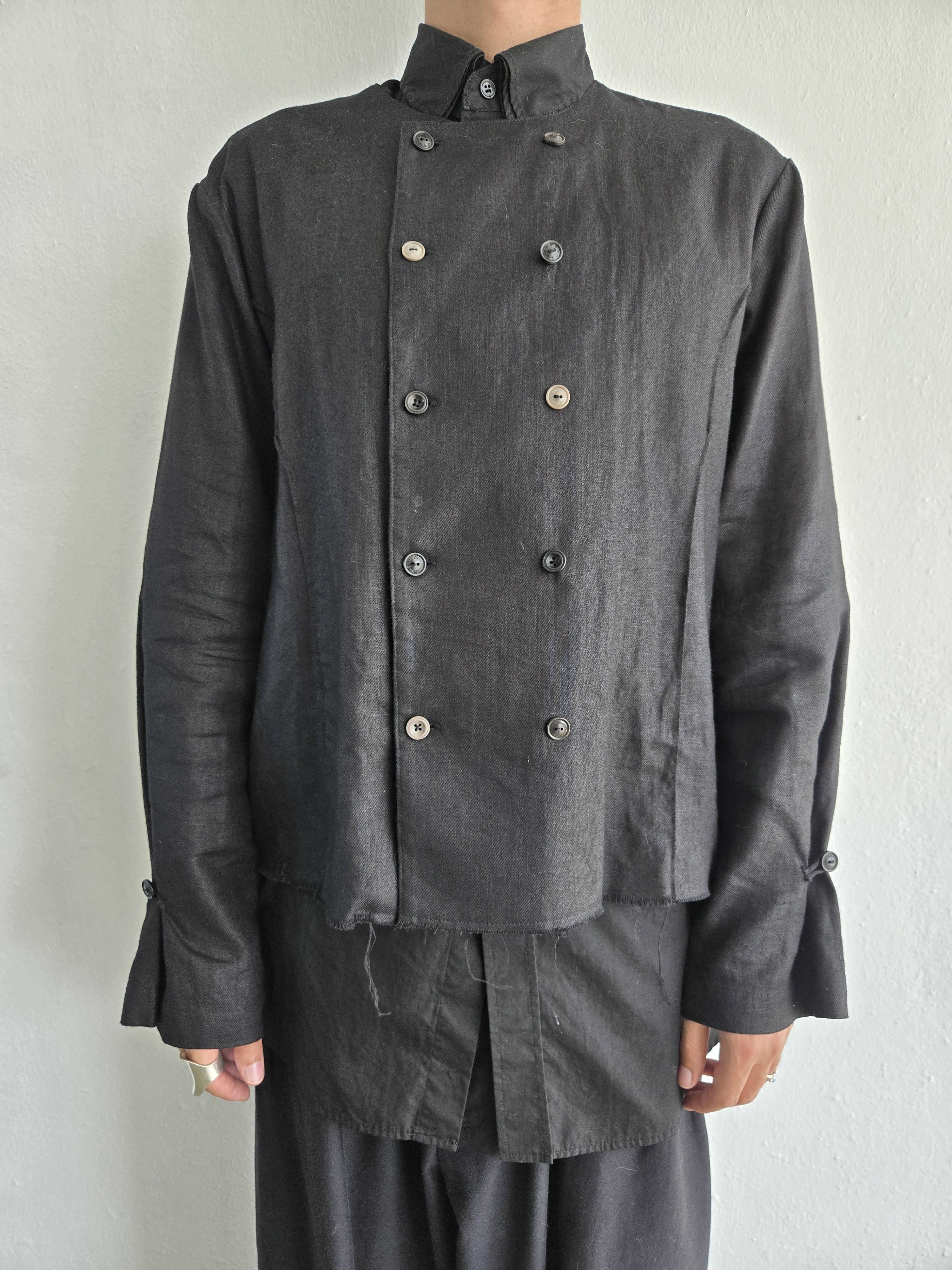 Professor.E 25fw Double breasted shirt Size US M / EU 48-50 / 2 - 1 Thumbnail