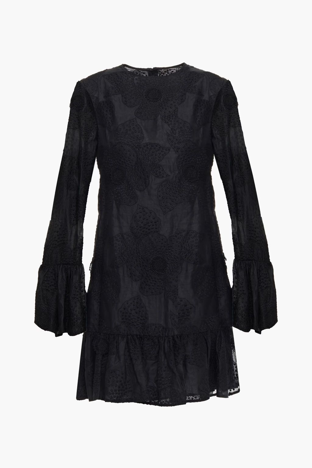 Valentino o1y0326 Mini Dress in Black Size XS / US 0-2 / IT 36-38 - 1 Thumbnail
