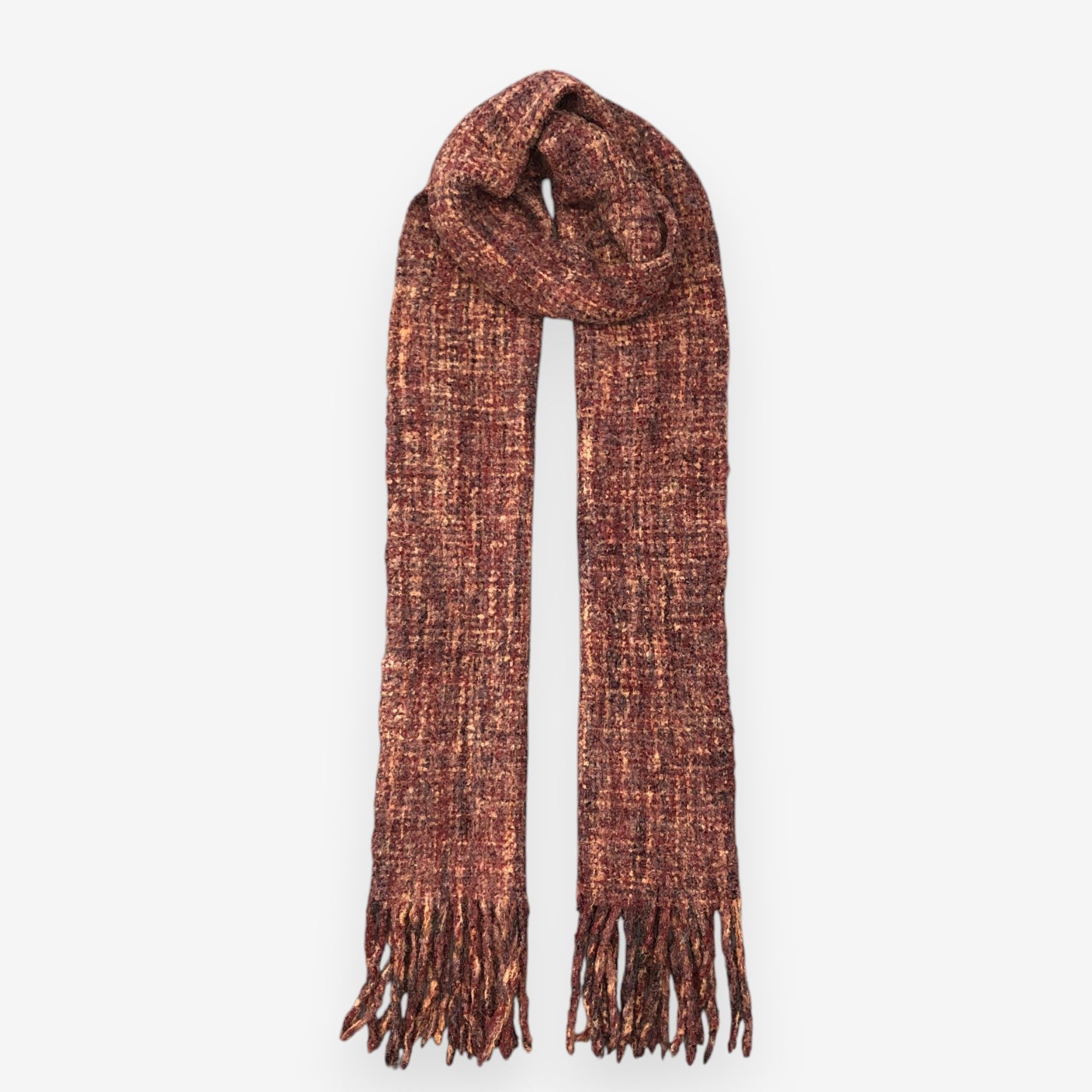 Anna Sui Vintage Anna Sui Scarf Muffler Wool Ribbed Scarves Size ONE SIZE - 1 Thumbnail