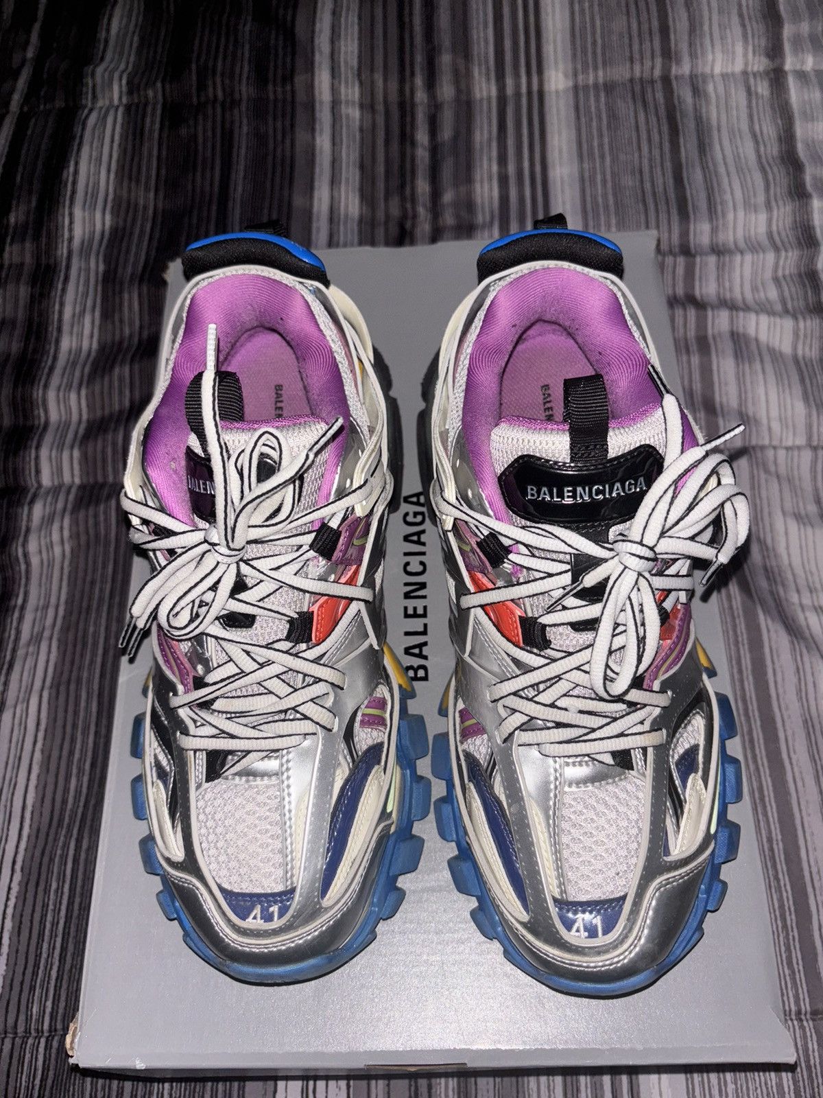 Balenciaga Tracks Multicolor Metallic