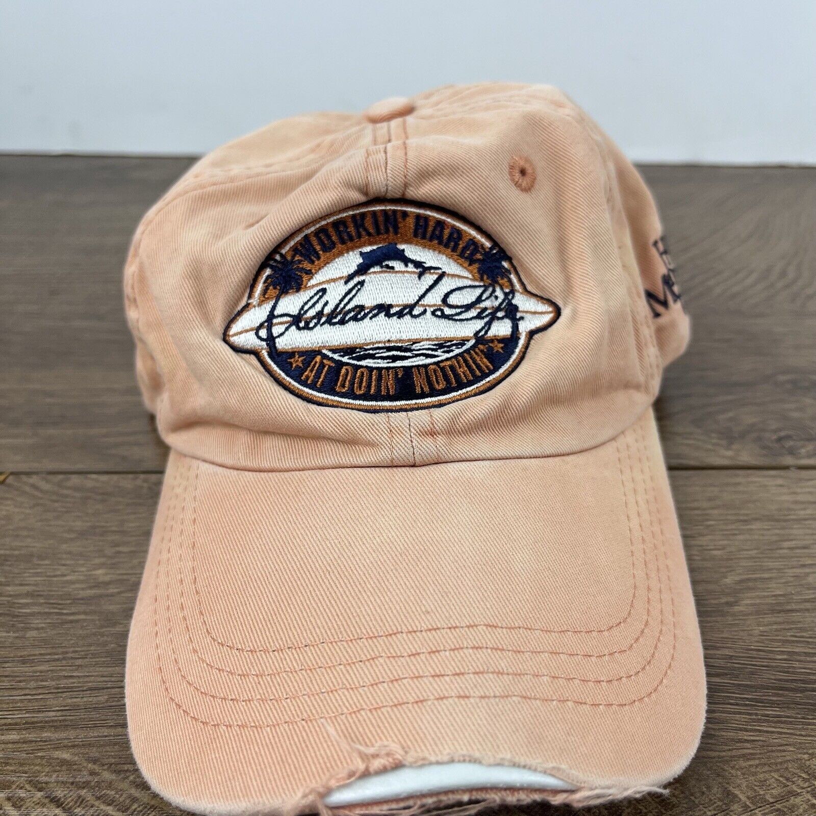Other Island Life Hat Working Hard At Doing Nothing Hat Adjustable Size ONE SIZE - 3 Thumbnail