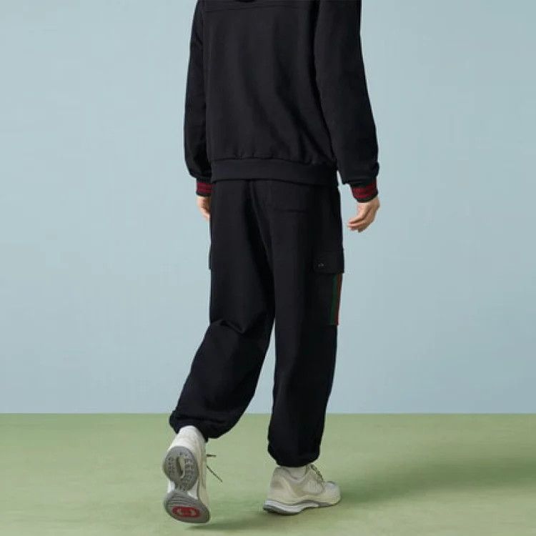 Gucci o1la5ras0426 Cotton Jersey Joggers & Sweatpants in Black Size US 40 / EU 56 - 3 Thumbnail