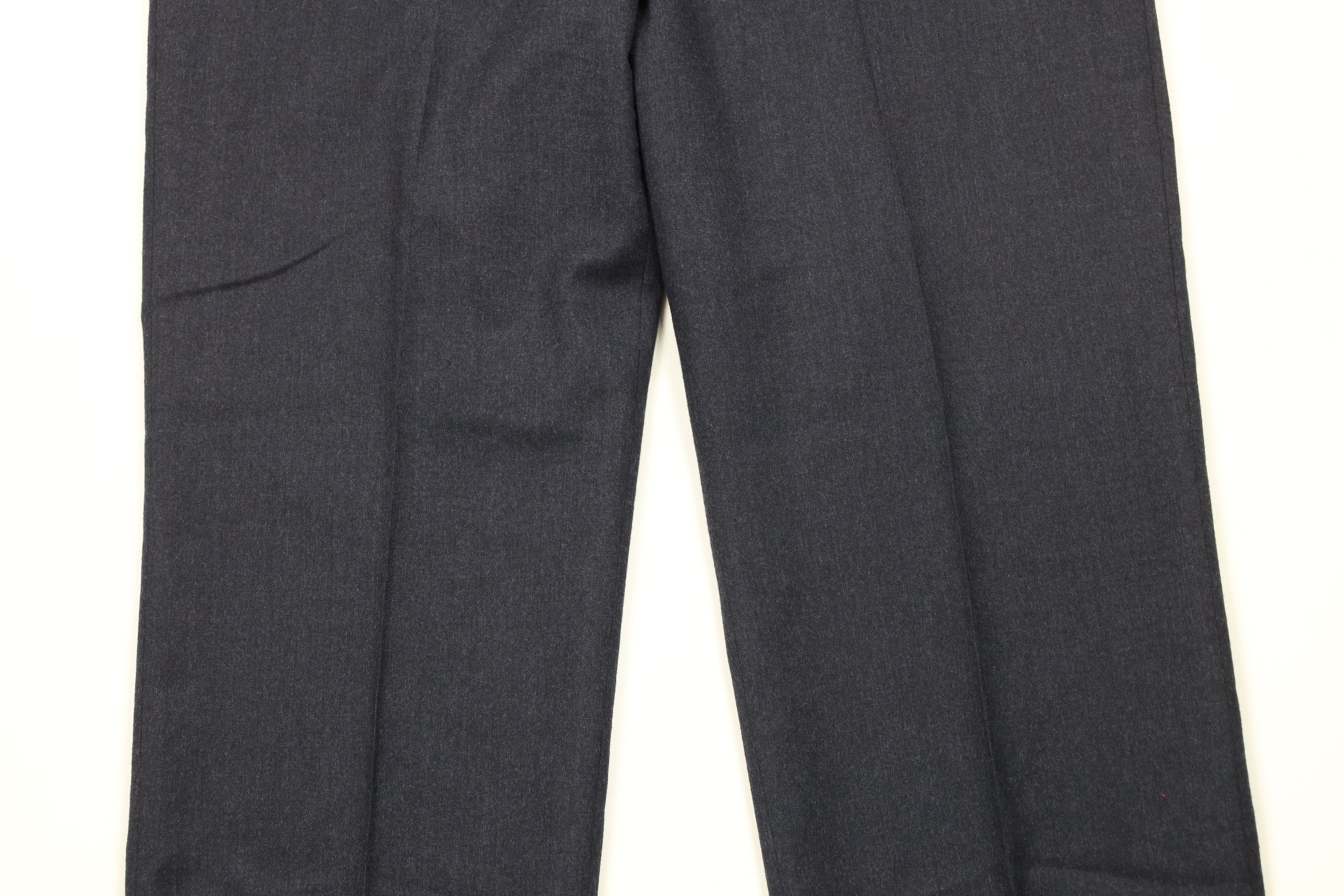 Vintage Vintage 70s Streetwear Flared Wide Leg Chino Pants Blue USA Size US 36 / EU 52 - 3 Thumbnail