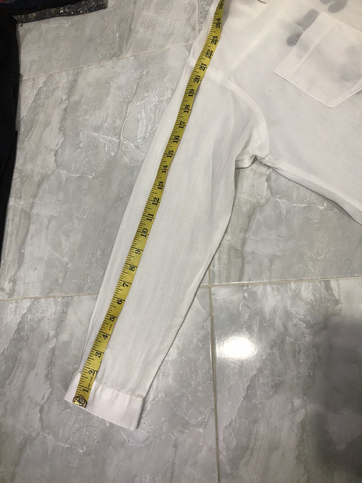 Designer × Japanese Brand Ungrid “no picnic no life” seen through button ups shirt Size US M / EU 48-50 / 2 - 16 Thumbnail