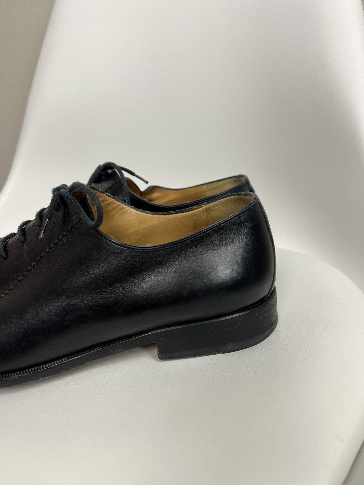Gucci × Vintage Gucci Leather Oxford Dress Lace-Up Shoes Cap Toe Derby US 10 Size US 10 / EU 43 - 2 Thumbnail