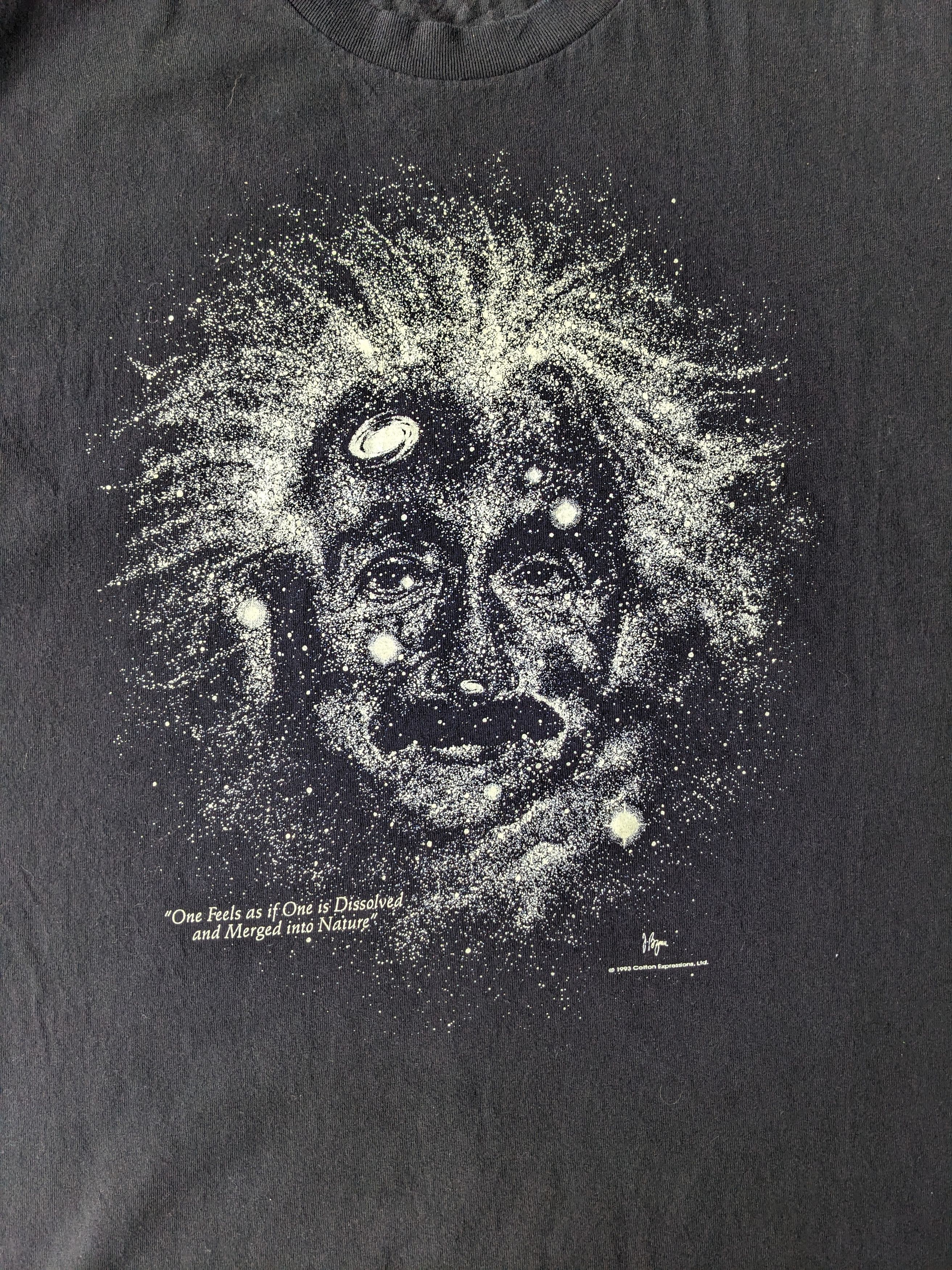 Vintage Vintage 1993 Albert Einstein glow in the dark Size US XL / EU 56 / 4 - 2 Thumbnail
