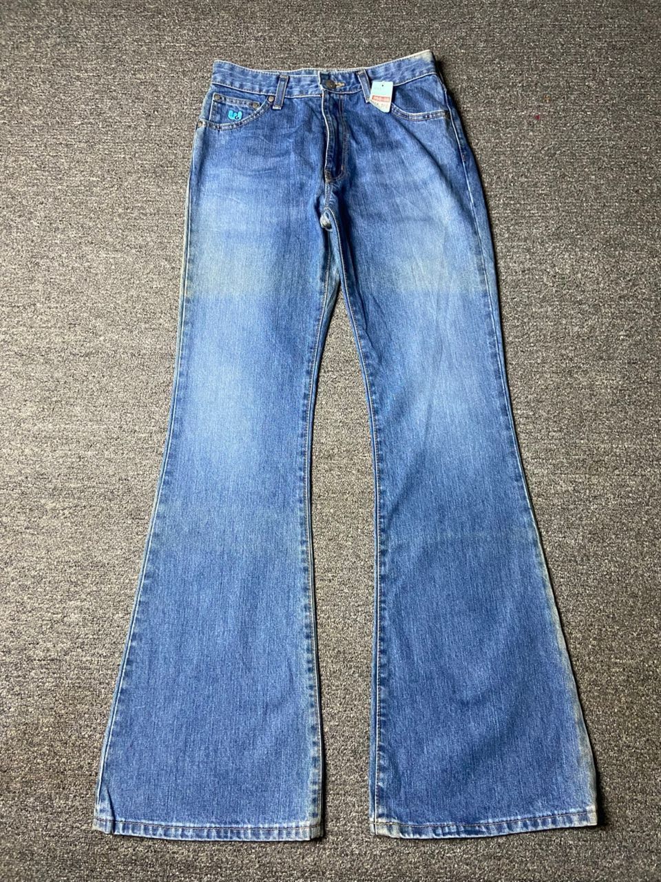 Wrangler Wrangler W-Girl Flare Cut Denim Jeans (164) Size 26" / US 2 / IT 38 - 1 Thumbnail