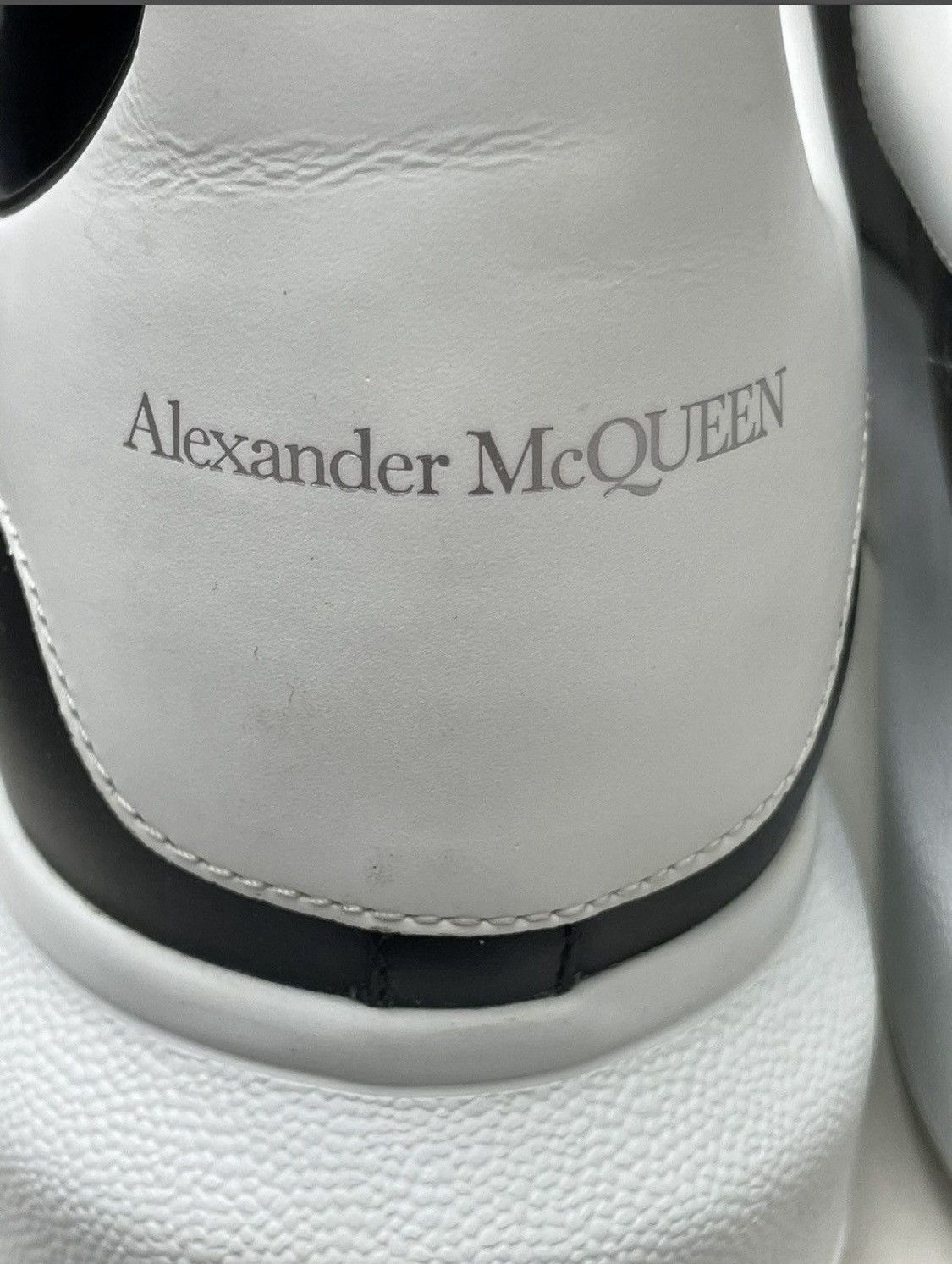 Alexander McQueen Black/white Alexander Mcqueens Size US 11 / EU 44 - 7 Thumbnail
