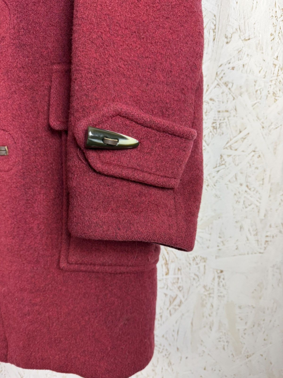 Burberry Vintage Burberry Gloverall Wool Duffle Coat Nova Check Red Size XL / US 12-14 / IT 48-50 - 4 Thumbnail