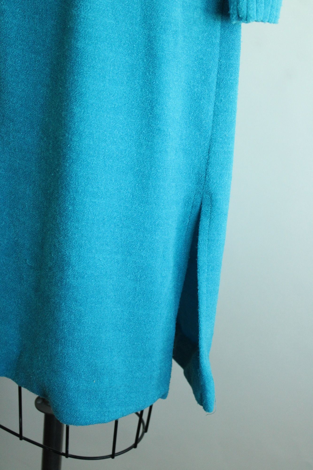 Vintage Vintage 1970s 1980s Dress with Belt, Jonathan Logan Blue Ter Size M / US 6-8 / IT 42-44 - 10 Thumbnail