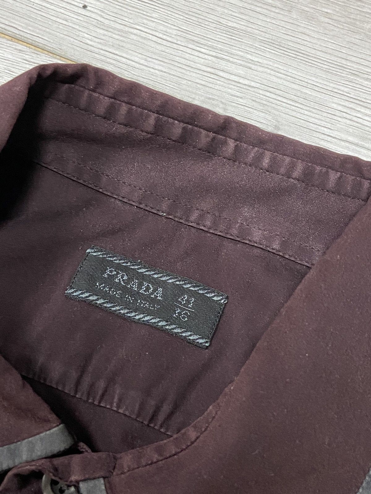 Prada Prada milano vintage shirt buttons Size US L / EU 52-54 / 3 - 6 Thumbnail