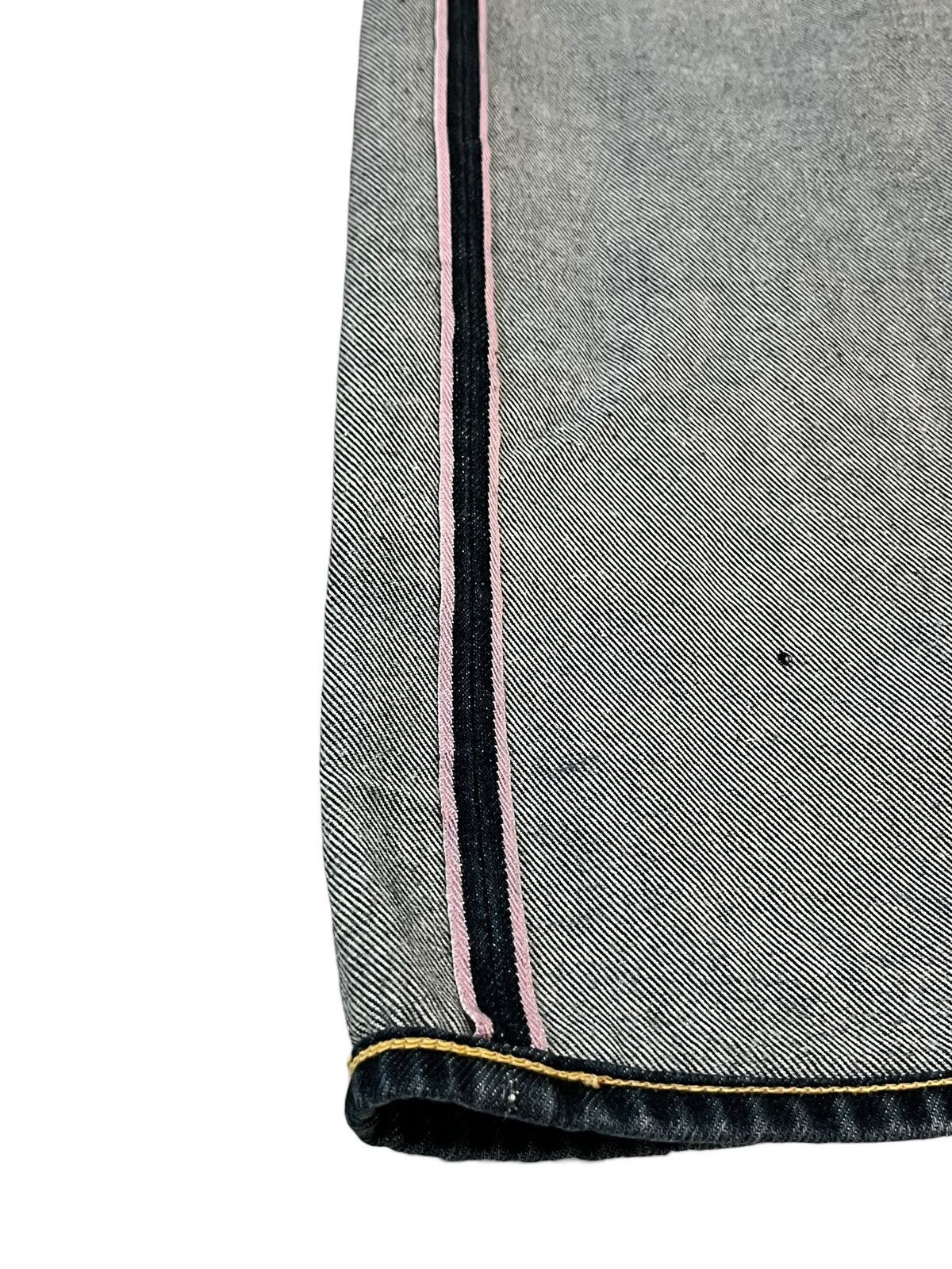 Evisu VERY RARE🔥Vintage EVISU DONNA Pink Selvedge Denim Jeans 27” Size 27" / US 4 / IT 40 - 16 Thumbnail