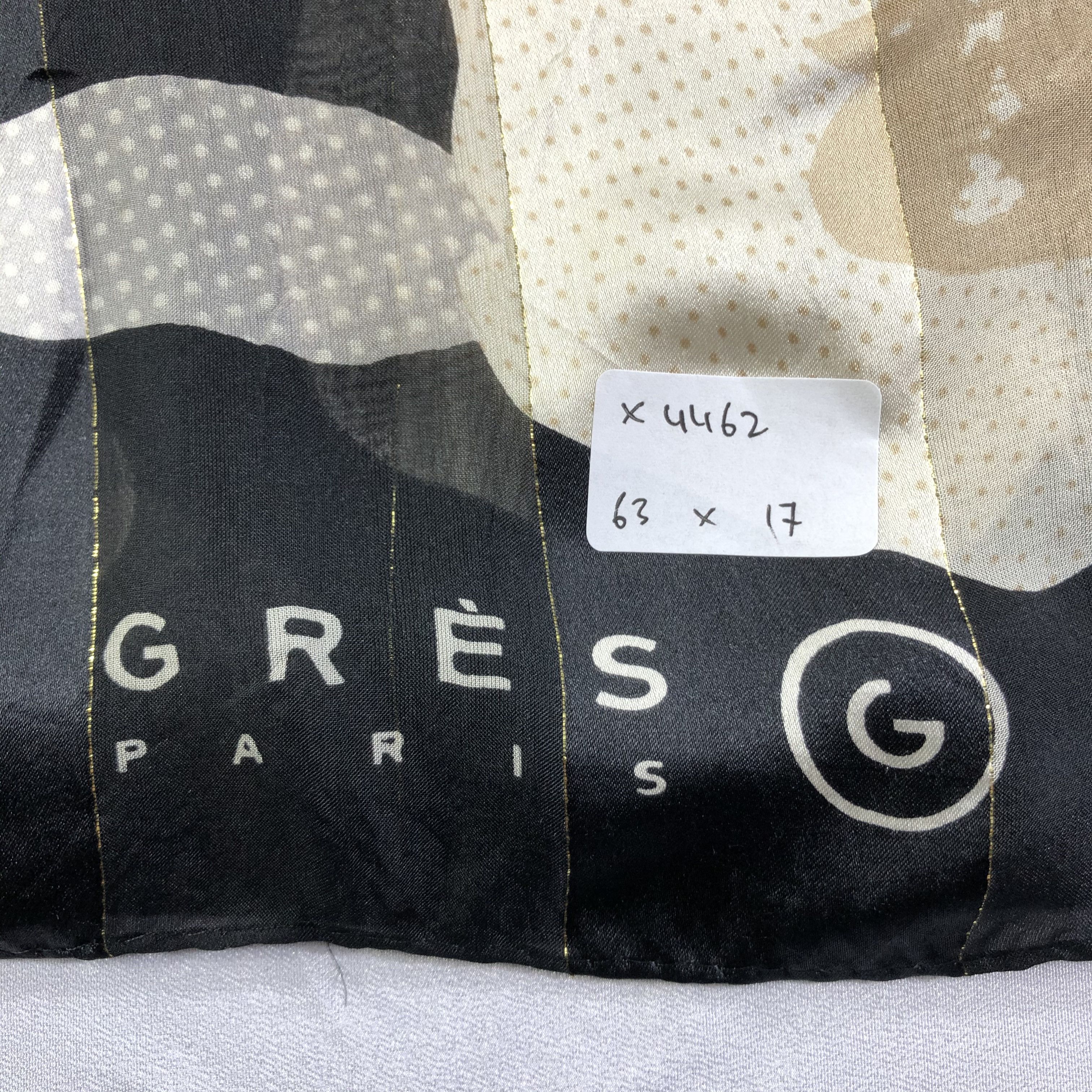 Vintage Vintage Gres Silk Scarf Size ONE SIZE - 7 Thumbnail