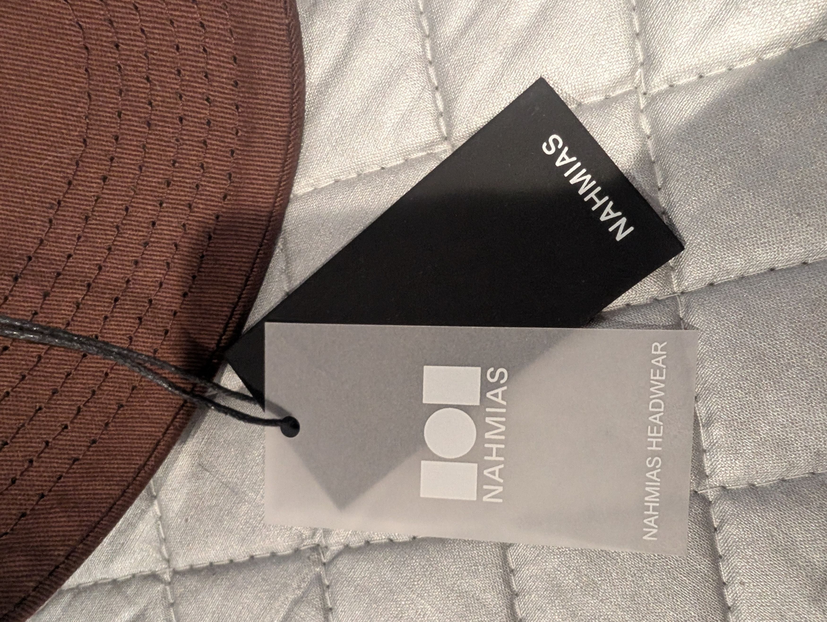 Nahmias Brand New Nahmias Brown Snapback Size ONE SIZE - 3 Thumbnail