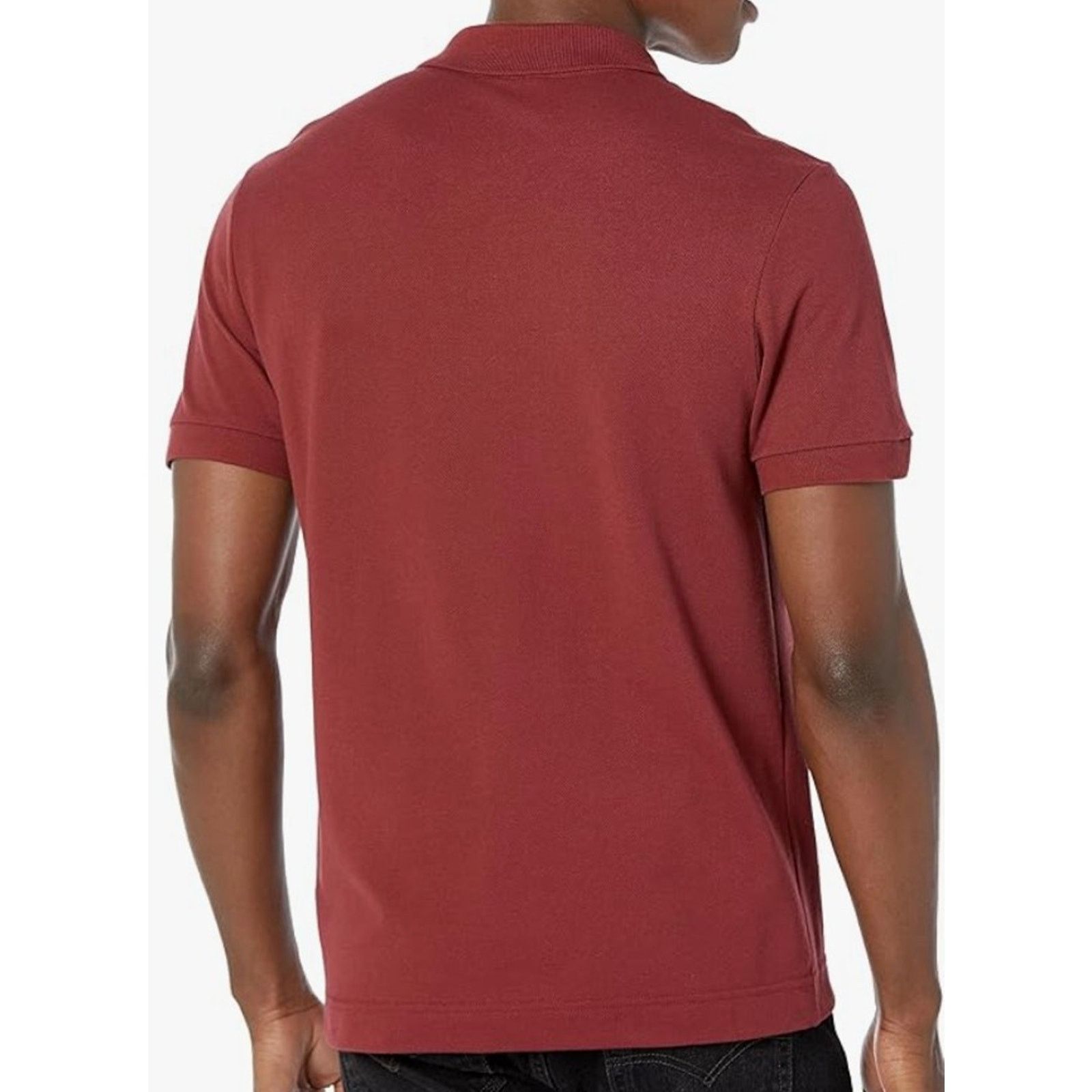 Lacoste Lacoste Men's Regular Contrast Lettering Petit Pique Polo S Size US S / EU 44-46 / 1 - 3 Thumbnail