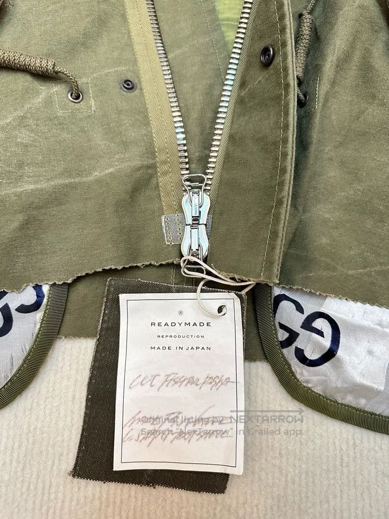 READYMADE Ready Made size F Cut Fishtail Parka Gucci scarf Size US M / EU 48-50 / 2 - 7 Thumbnail
