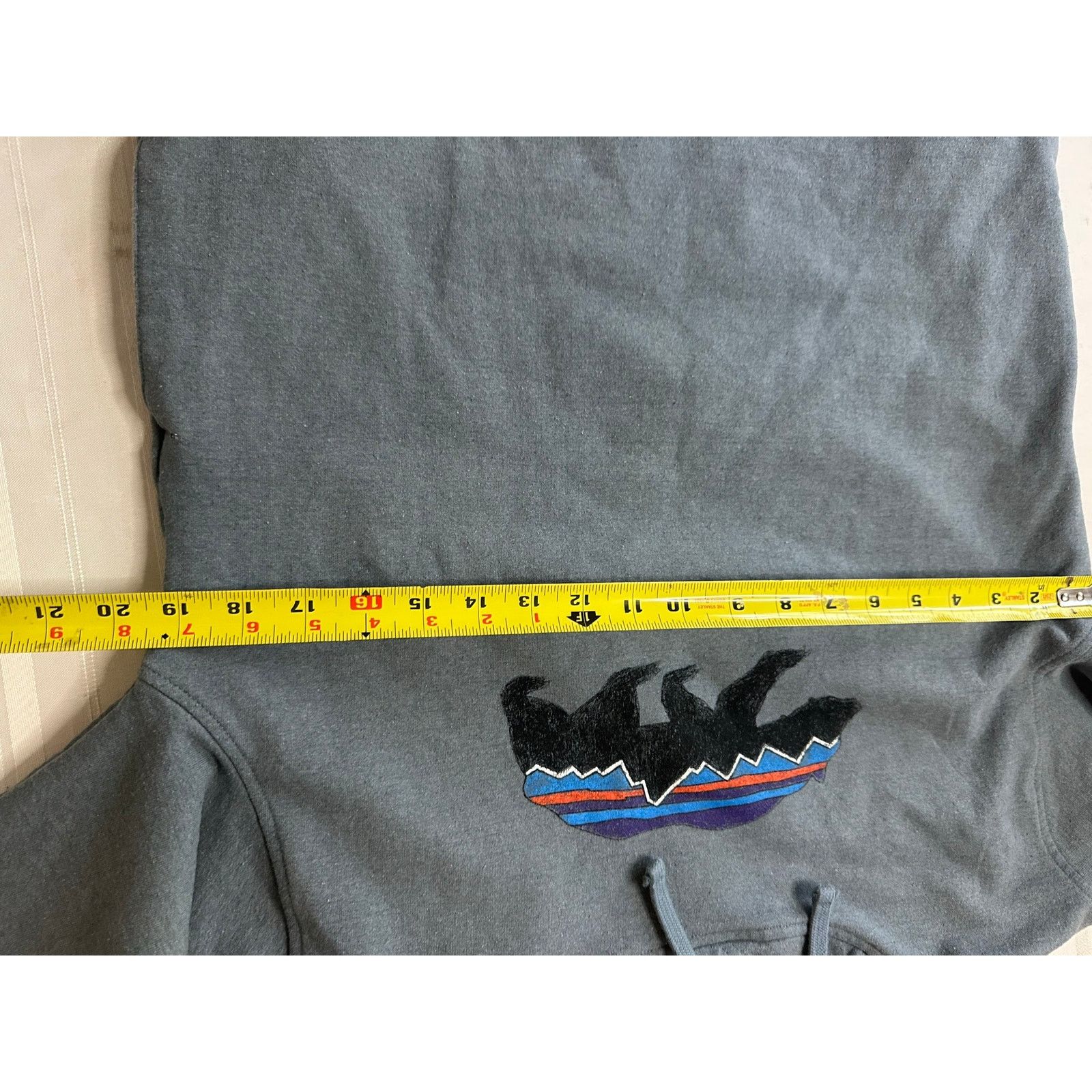 Patagonia Patagonia Women's Fitz Roy Bear Uprisal Hoody Sz M Blue Size M / US 6-8 / IT 42-44 - 3 Thumbnail