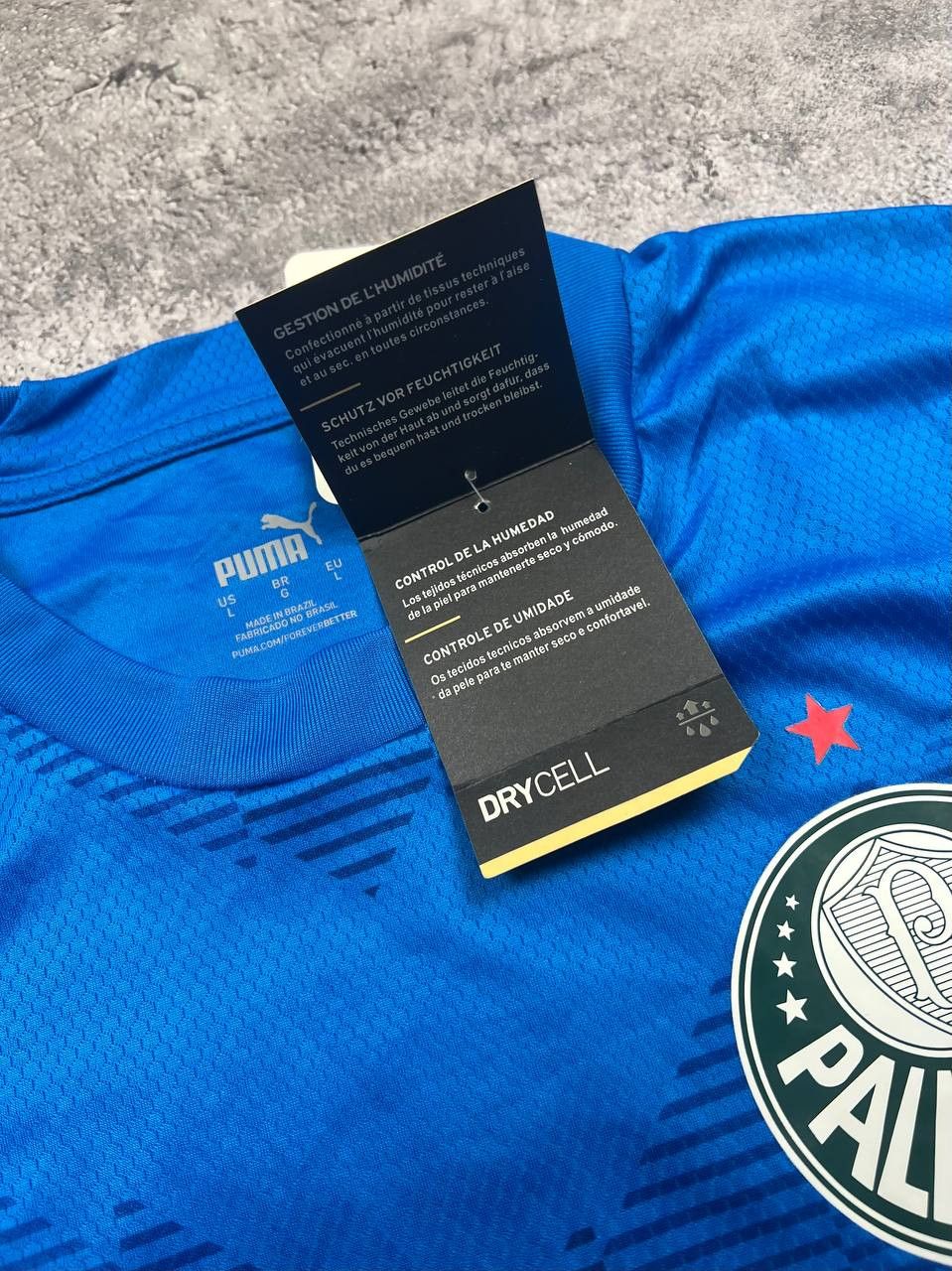 Puma Puma Palmeiras 2022 Jersey Brazil Tee Size US L / EU 52-54 / 3 - 7 Thumbnail