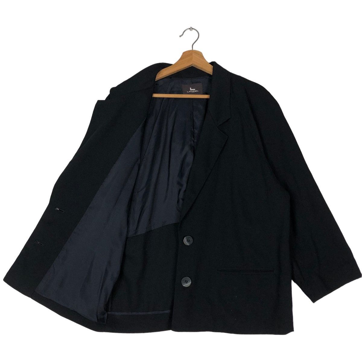 Japanese Brand 🔥90’s Vintage Wool Jacket Lancel Paris Double Breast Size US M / EU 48-50 / 2 - 9 Thumbnail