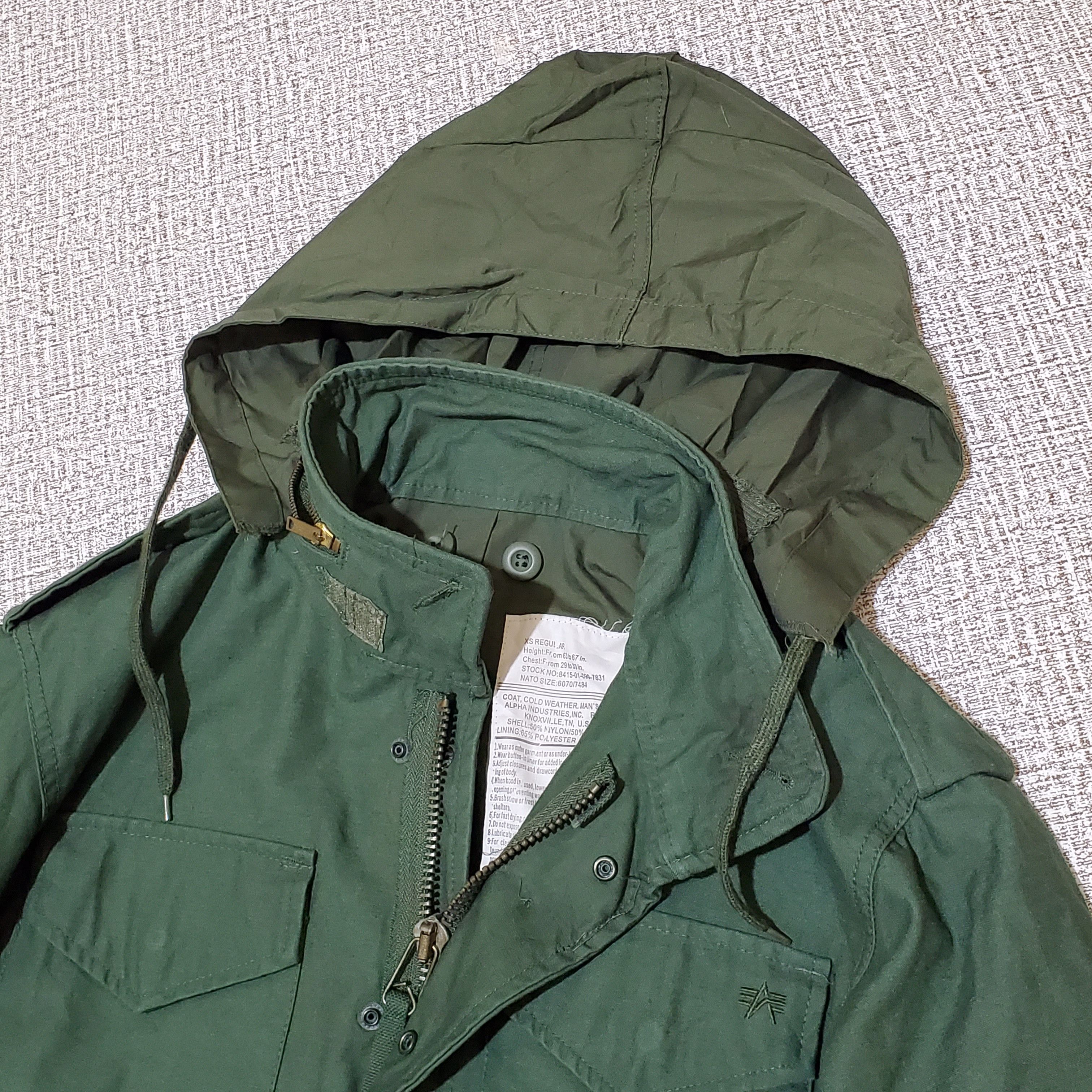 Alpha Industries ALPHA INDUSTRIES Coat Cold Weather Field RN35569 Size US XS / EU 42 / 0 - 8 Thumbnail