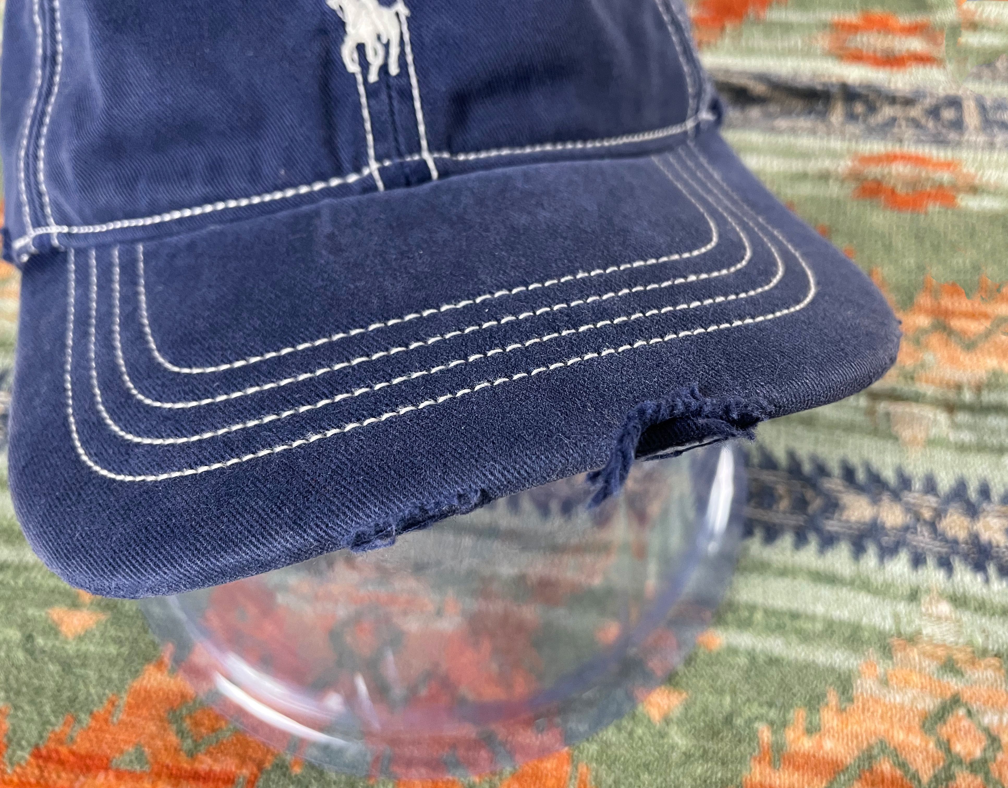 Polo Ralph Lauren Polo Ralph Lauren Pony Thick Baseball Cap Hat Size ONE SIZE - 3 Thumbnail