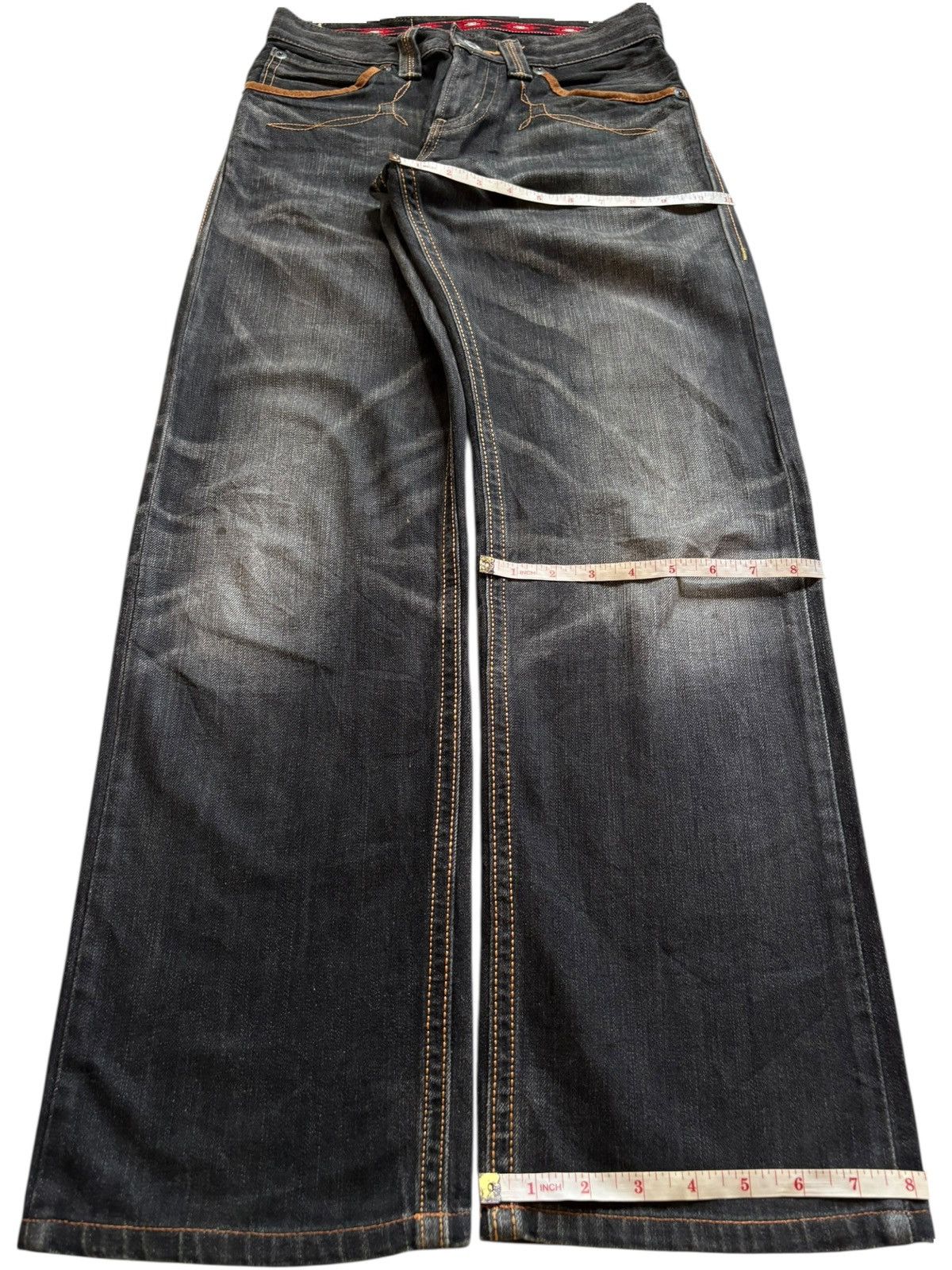Edwin Exclusive Vintage Edwin Faded Wash Baggy Jeans Size US 28 / EU 44 - 14 Thumbnail