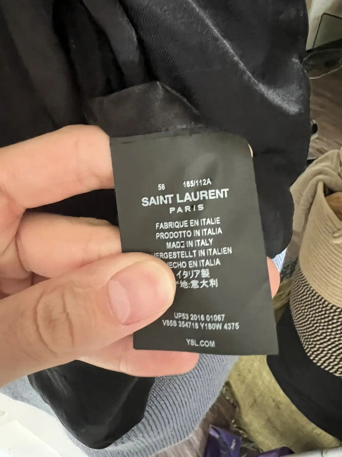 Saint Laurent Paris Saint Laurent teddy bomber jacket Size US XL / EU 56 / 4 - 4 Thumbnail
