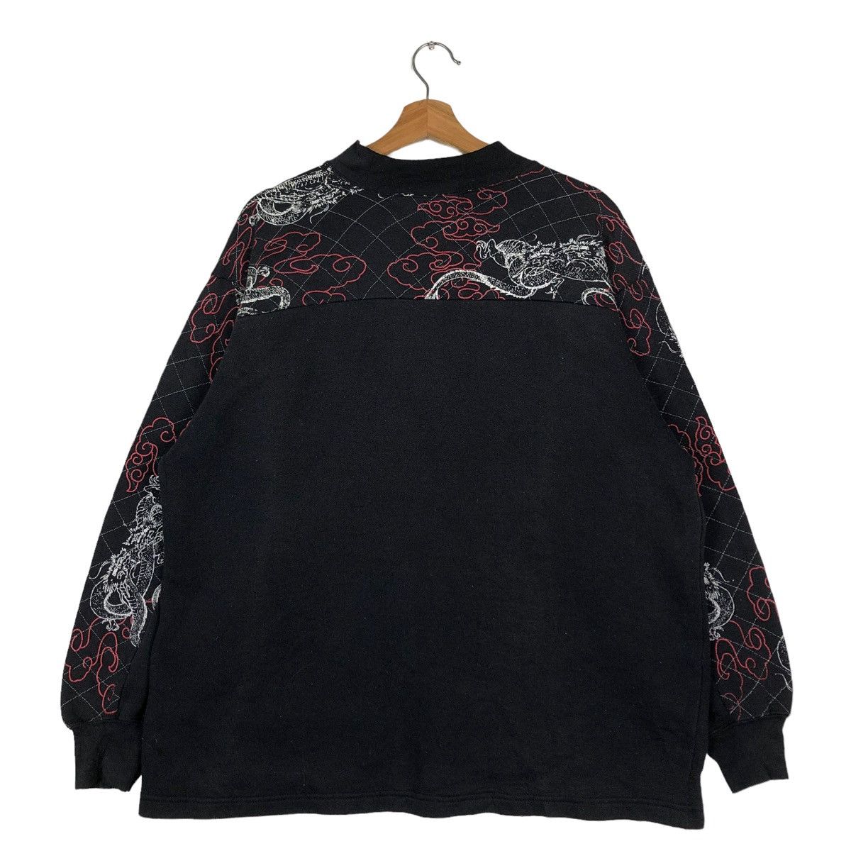 Japanese Brand 🔥VINTAGE SWEATSHIRT SUKAJAN DESIGN DRAGON BIG LOGO SAN DAN Size US L / EU 52-54 / 3 - 8 Thumbnail