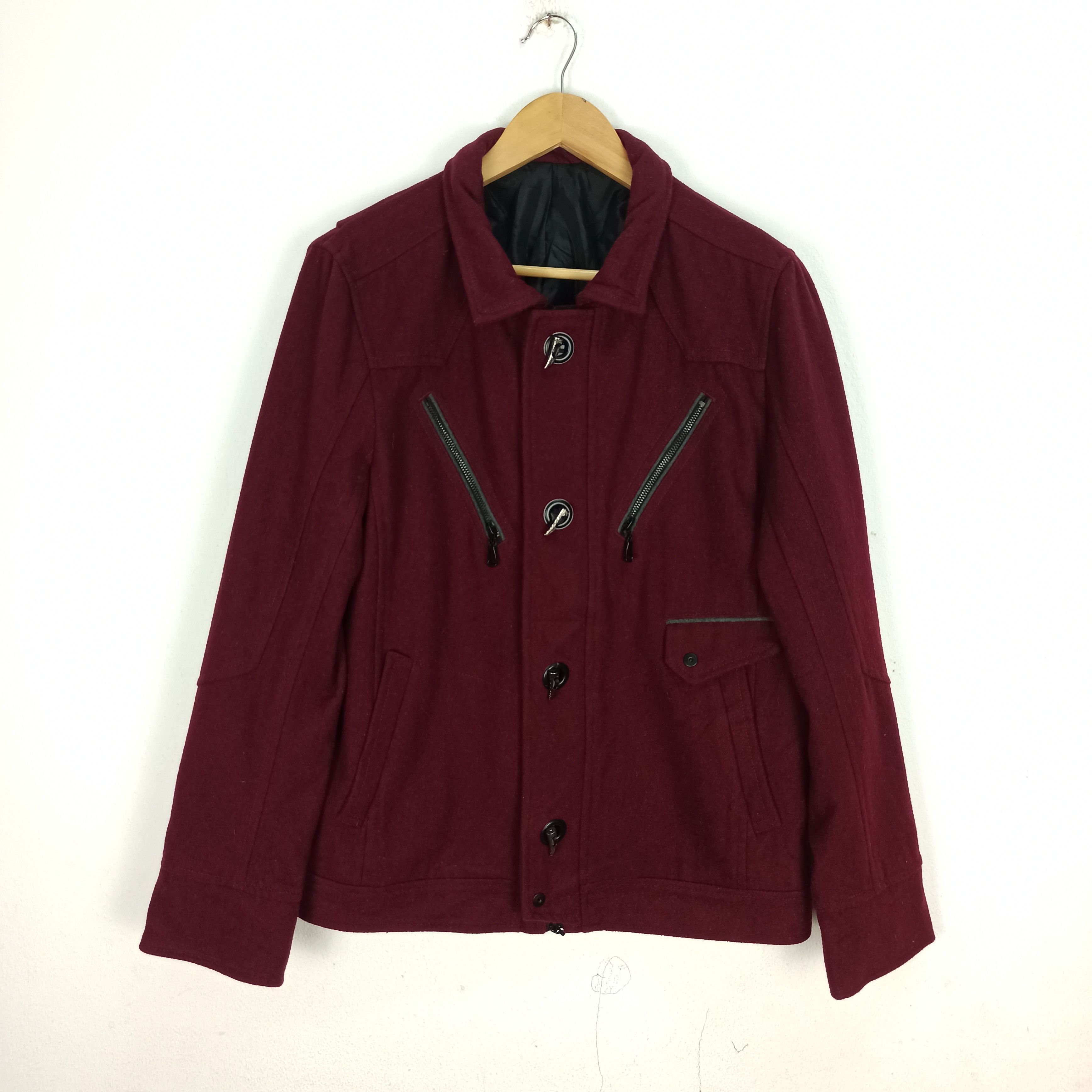If Six Was Nine 🔥Steals🔥 Semantic Design Wool Jacket Style LGB/Punk Size US L / EU 52-54 / 3 - 1 Thumbnail