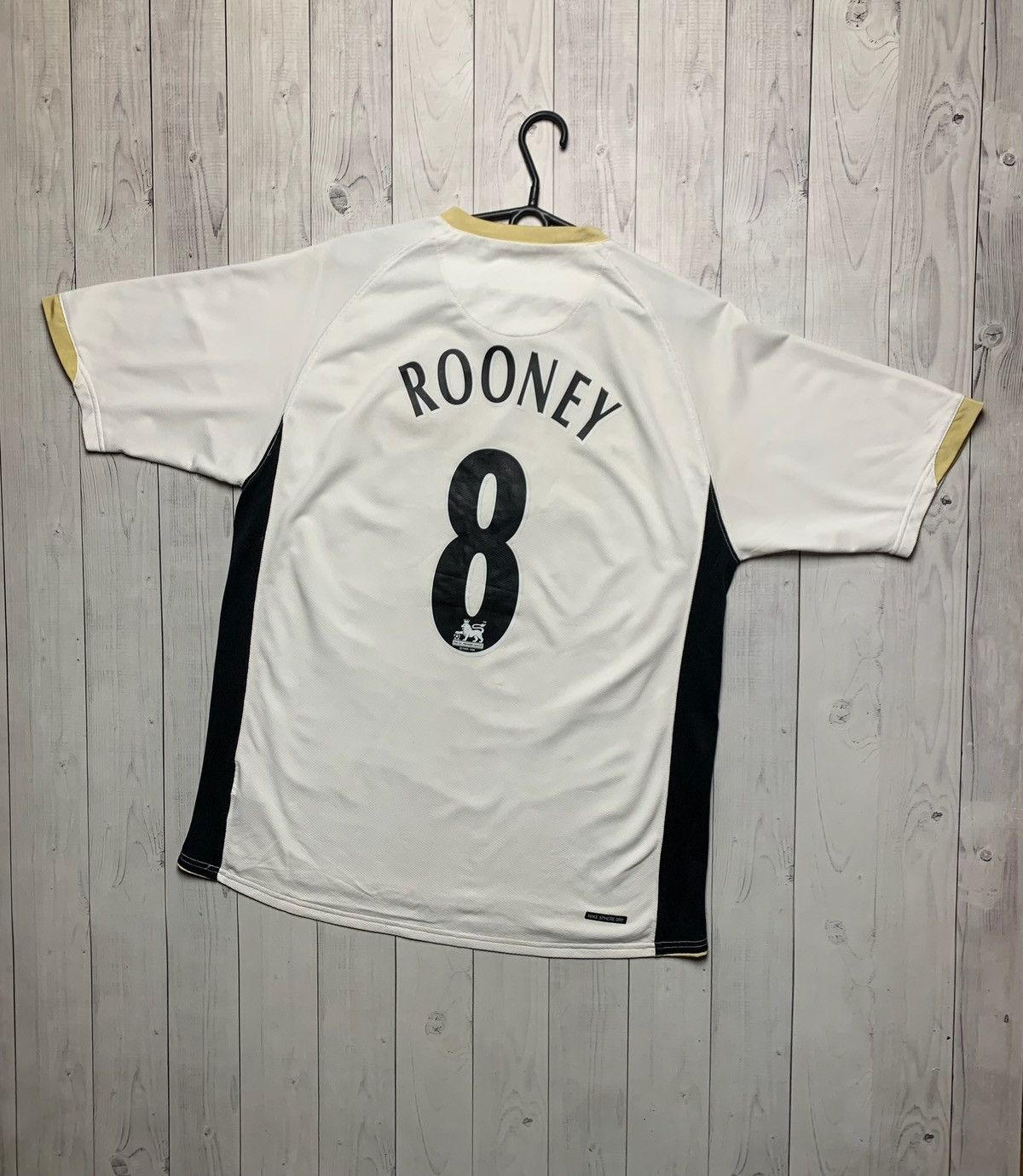 Nike × Vintage Vintage Nike Manchester United soccer jersey 8 Rooney size L Size US L / EU 52-54 / 3 - 1 Thumbnail