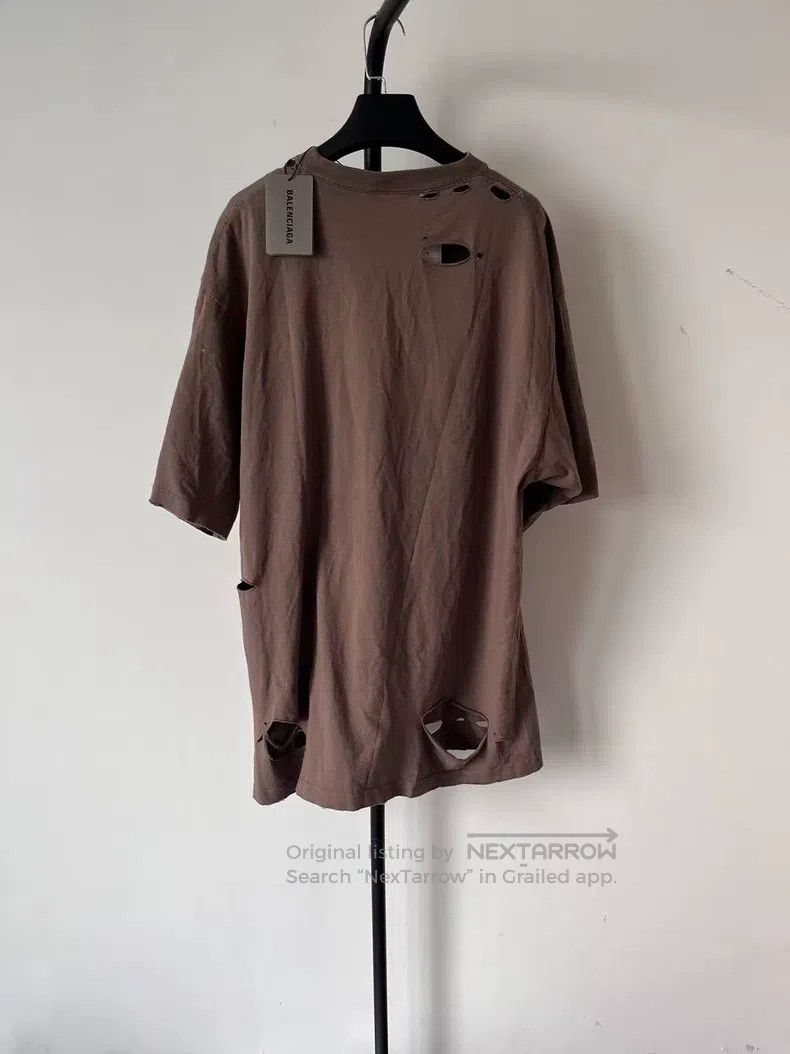 Balenciaga Balenciaga Solid Color Logo Printed Short Sleeve T-Shirt Size US XS / EU 42 / 0 - 2 Thumbnail
