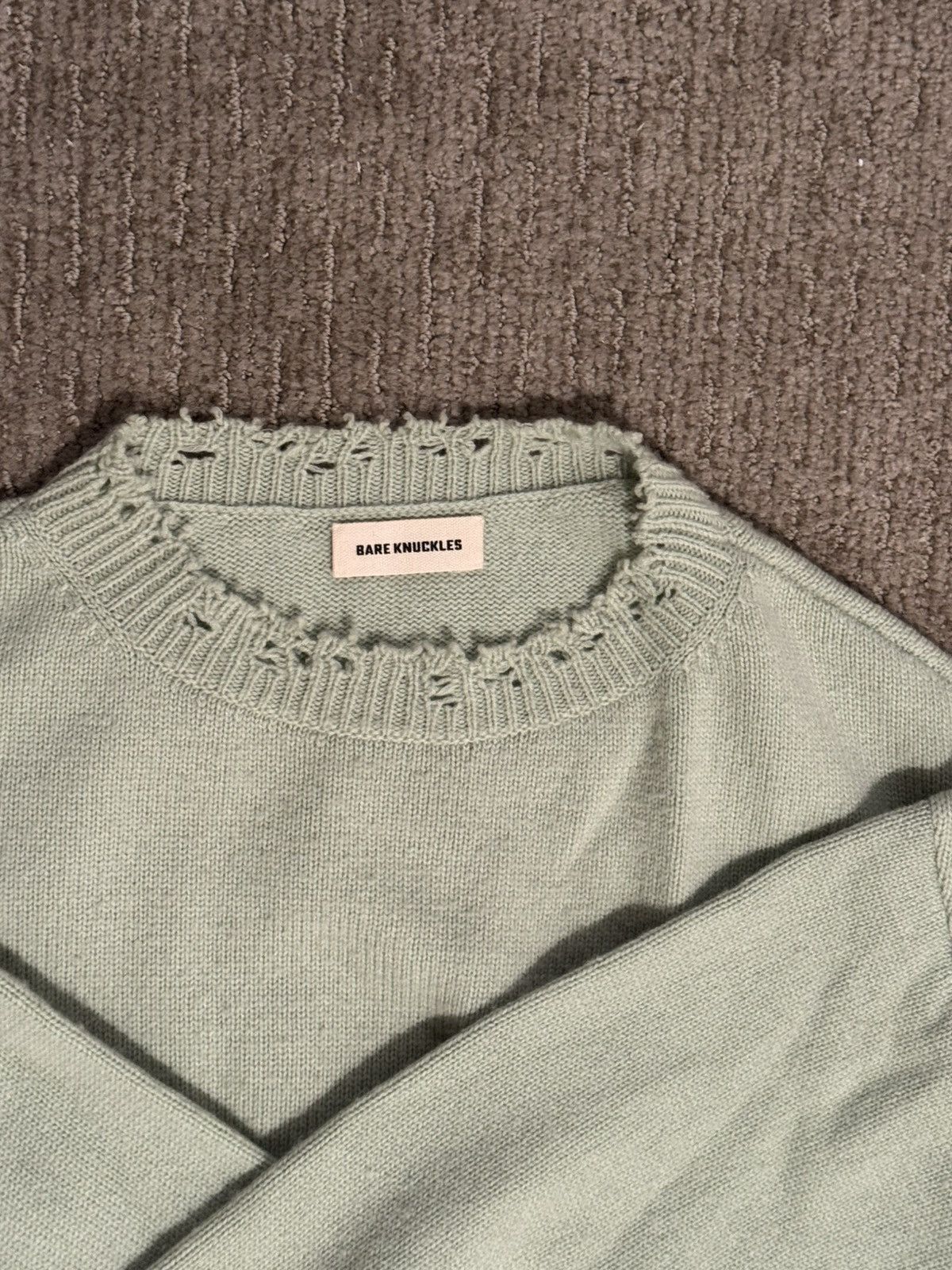 Bare Knuckles Bare Knuckles cropped sweater Size US L / EU 52-54 / 3 - 2 Thumbnail