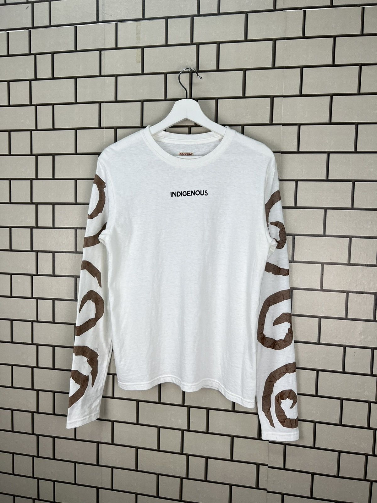 Kapital Kapital Indigenous Long Sleeves Tshirt Size US S / EU 44-46 / 1 - 3 Thumbnail