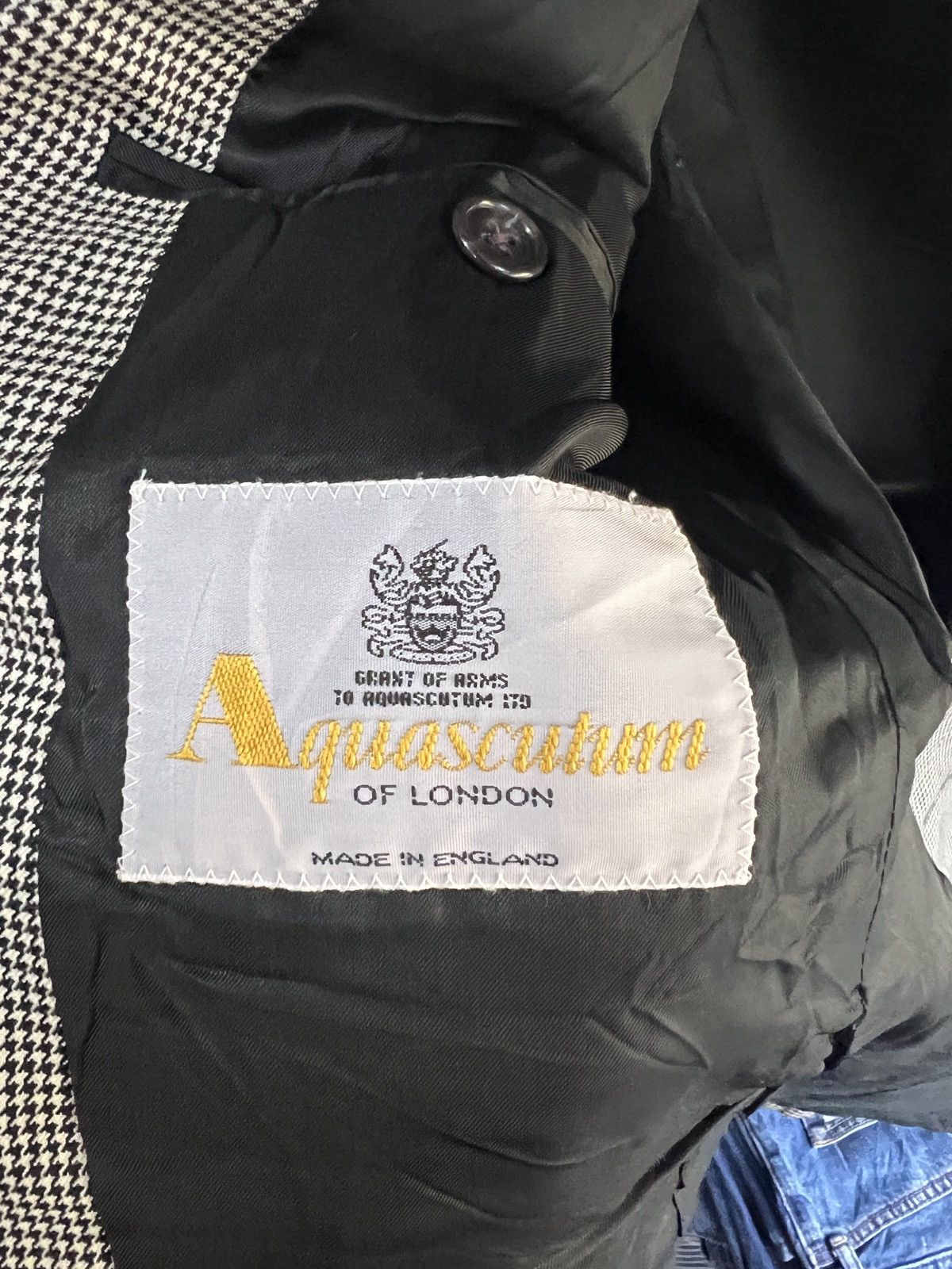 Aquascutum 🔥Made in England Aquacustum Blazer Size 42R - 12 Thumbnail
