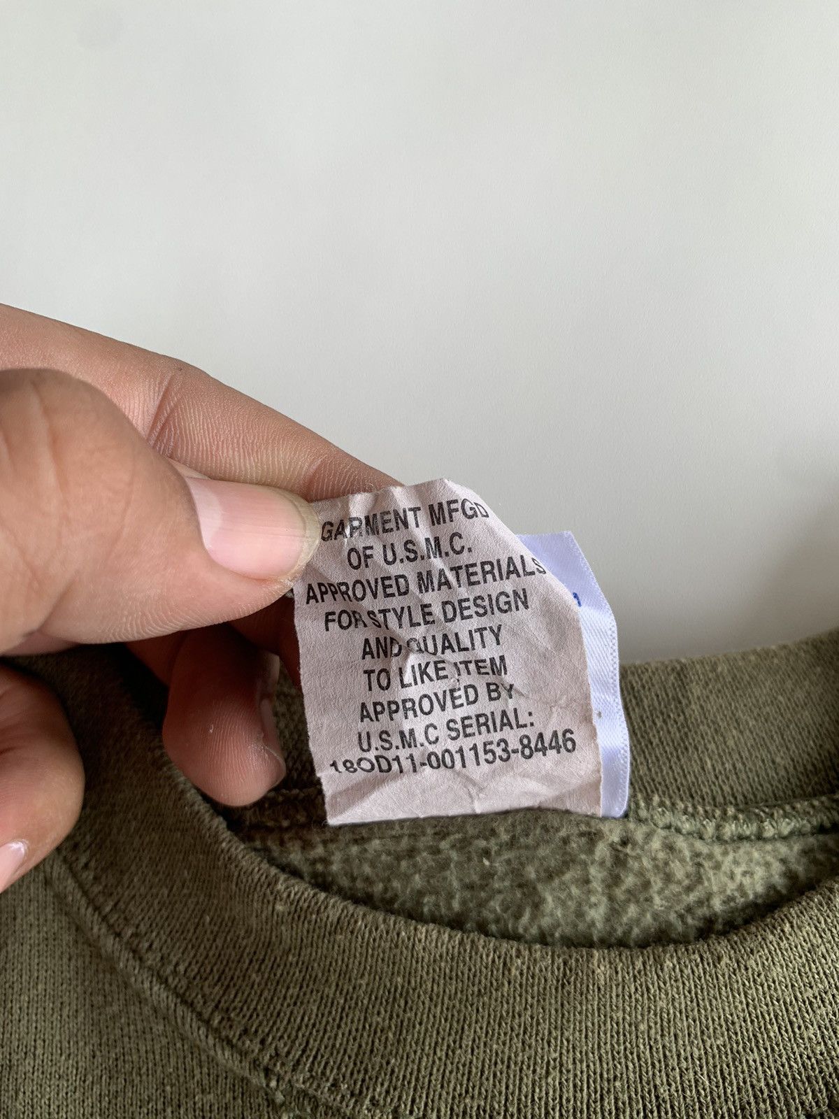 Other USMC military crewneck Size US L / EU 52-54 / 3 - 5 Thumbnail